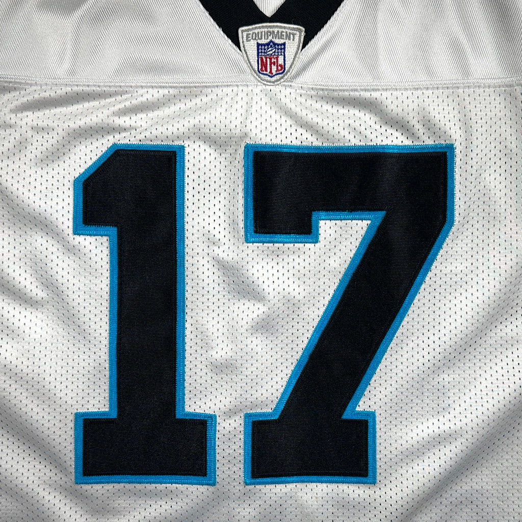 2003 Reebok NFL Authentic Jersey Carolina Panthers Jake Delhomme Sz. 48 Vintage
