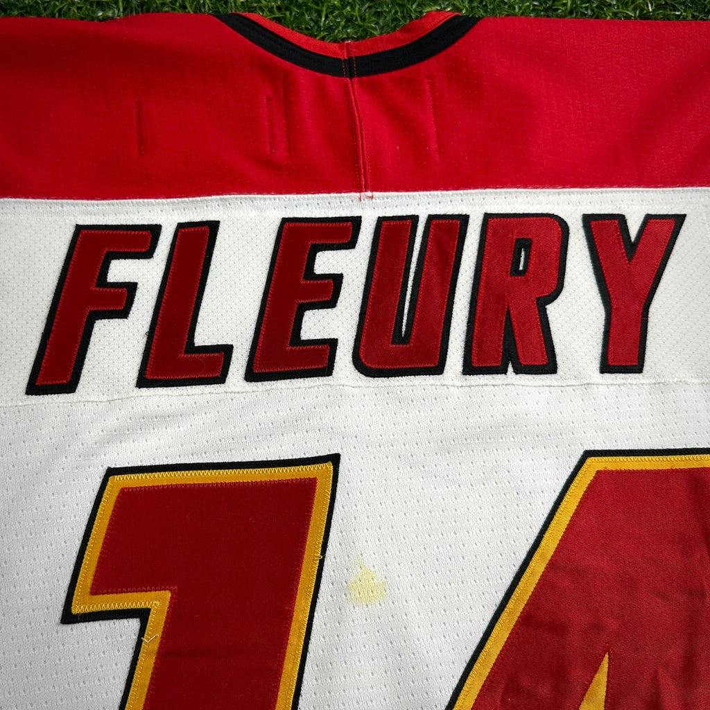 1998/99 Pro Player NHL Authentic Jersey Calgary Flames Theo Fleury Sz 52 Vintage