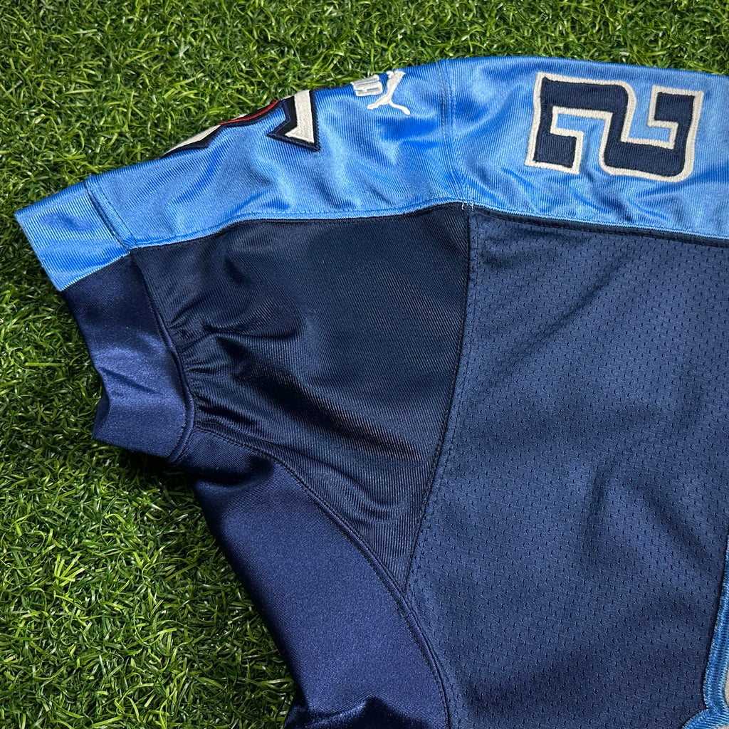 1999 Puma NFL Authentic Jersey Tennessee Titans Yancy Thigpen Sz. 46 Berlin WI
