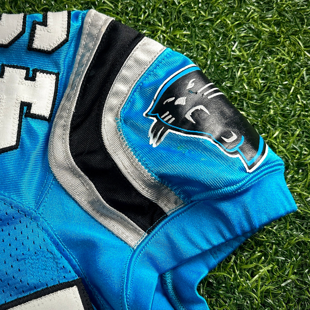 2011 Reebok NFL Game Used Worn Jersey Carolina Panthers Jerome Felton 3 Games