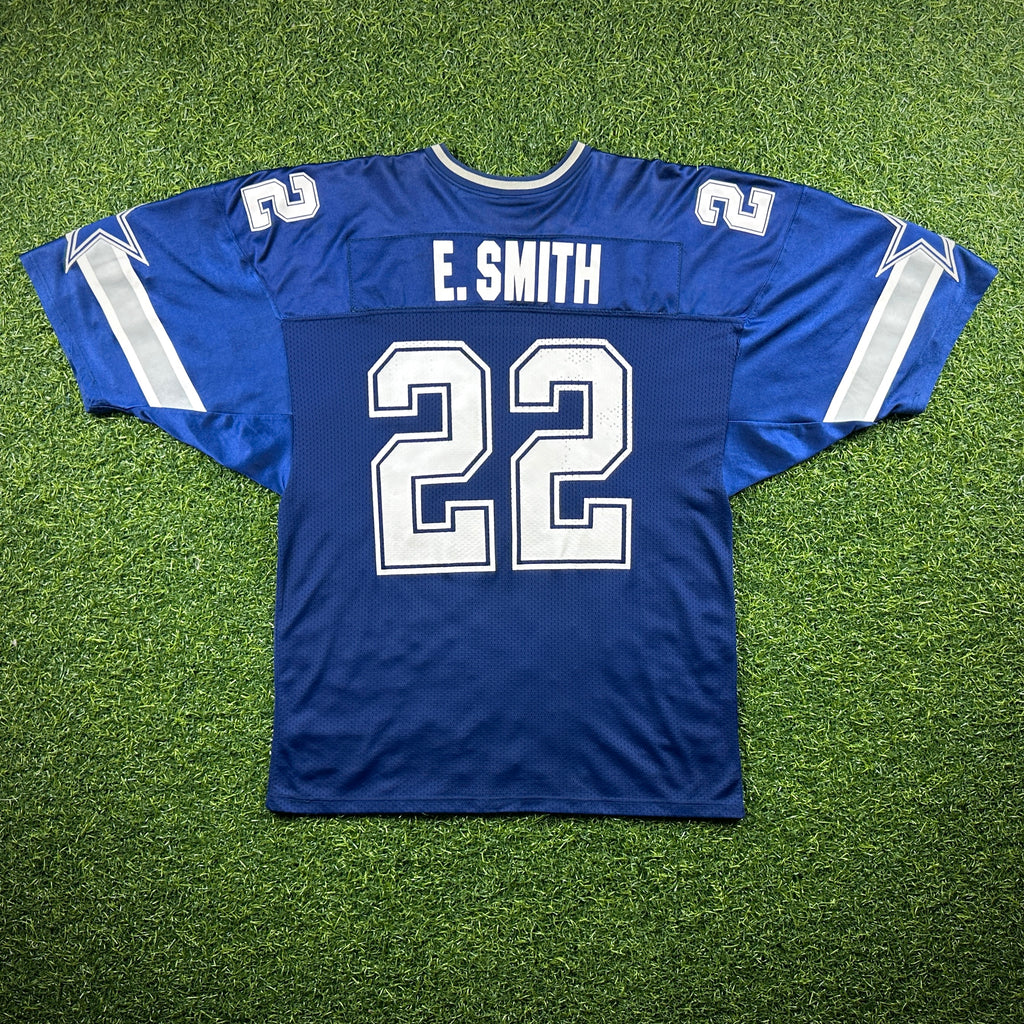 1996 Russell NFL Pro Line Authentic Jersey Dallas Cowboys Emmitt Smith Sz. 52 Vintage