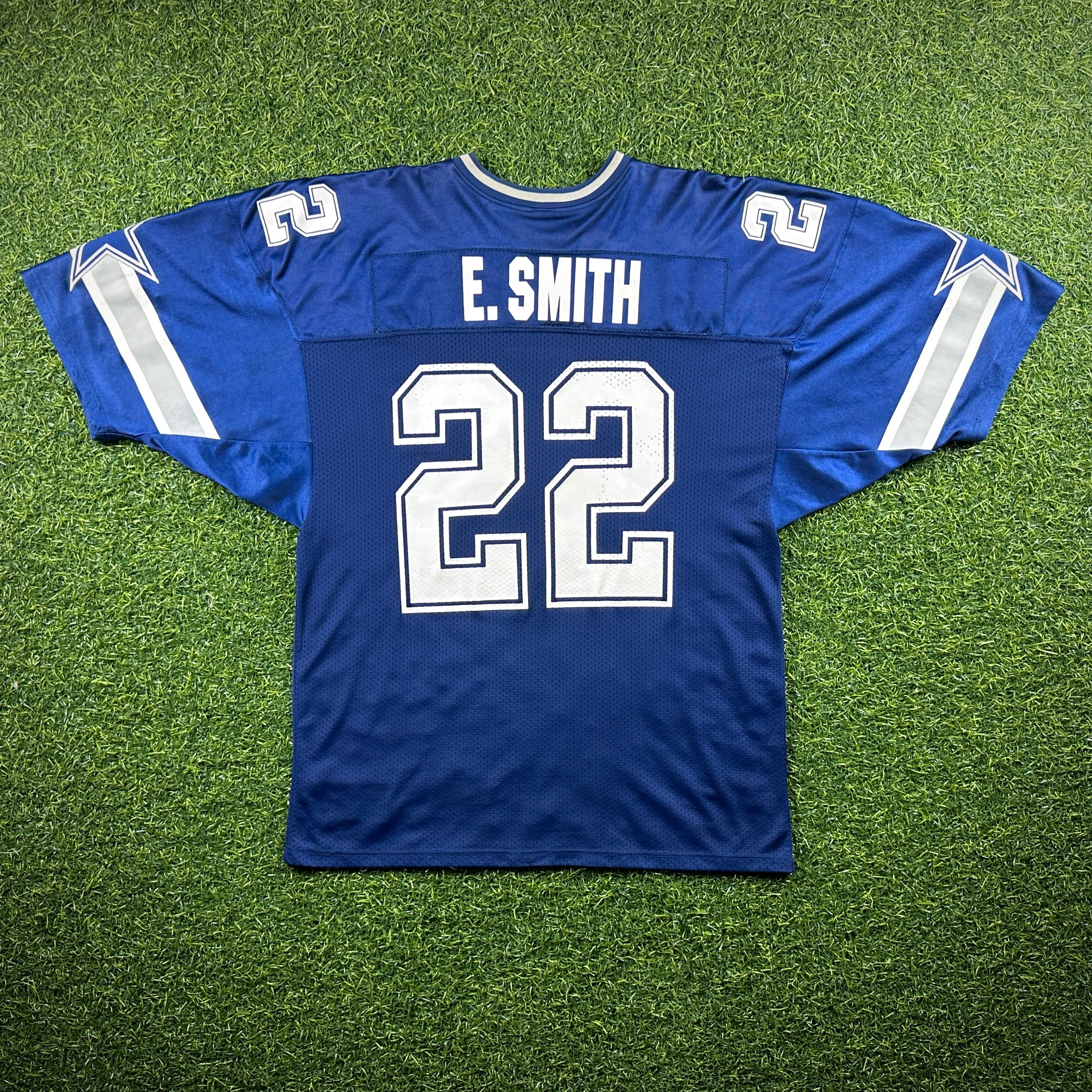 1996 Russell NFL Pro Line Authentic Jersey Dallas Cowboys Emmitt Smith Sz. 52 Vintage