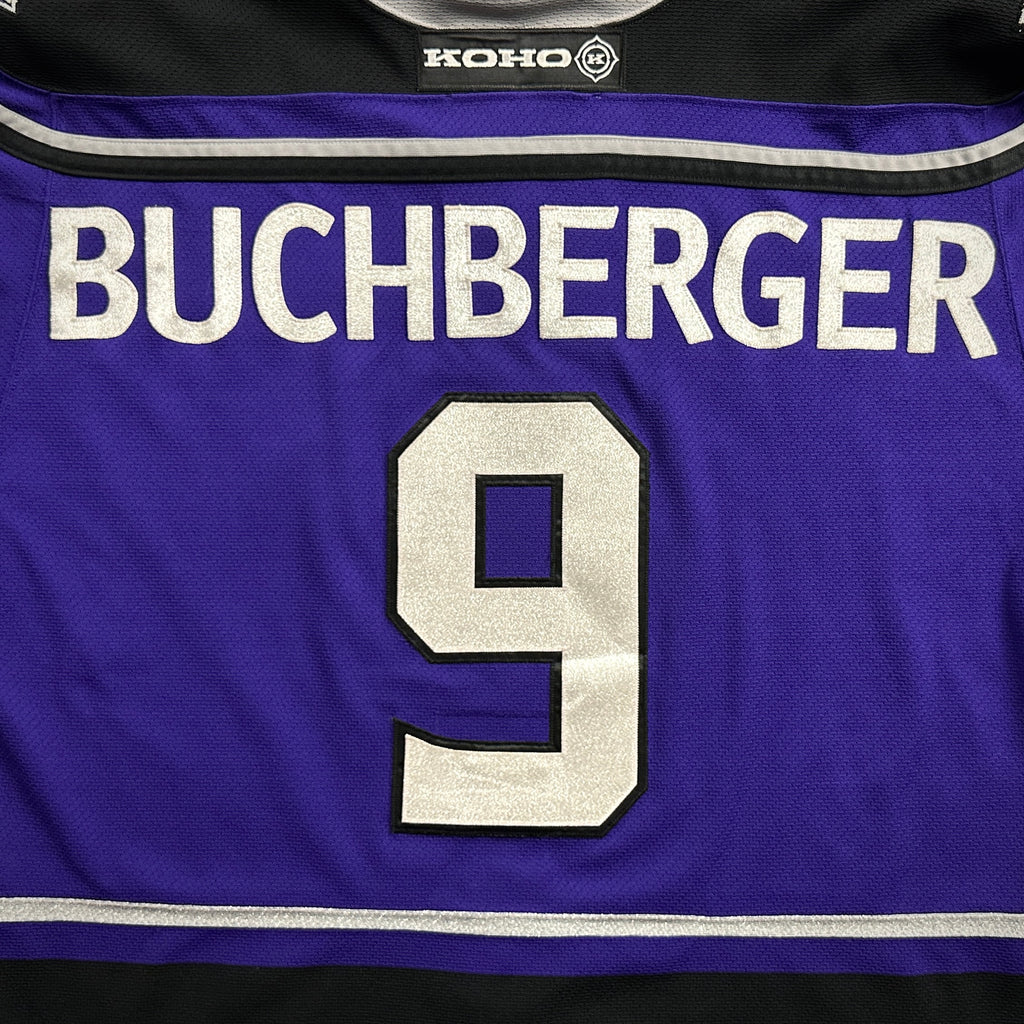 2000 Koho NHL On-Ice Authentic Jersey Los Angeles Kings Kelly Buchberger Sz. 56