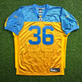 2007 Reebok NFL Authentic Jersey Philadelphia Eagles Brian Westbrook 52 Yellow