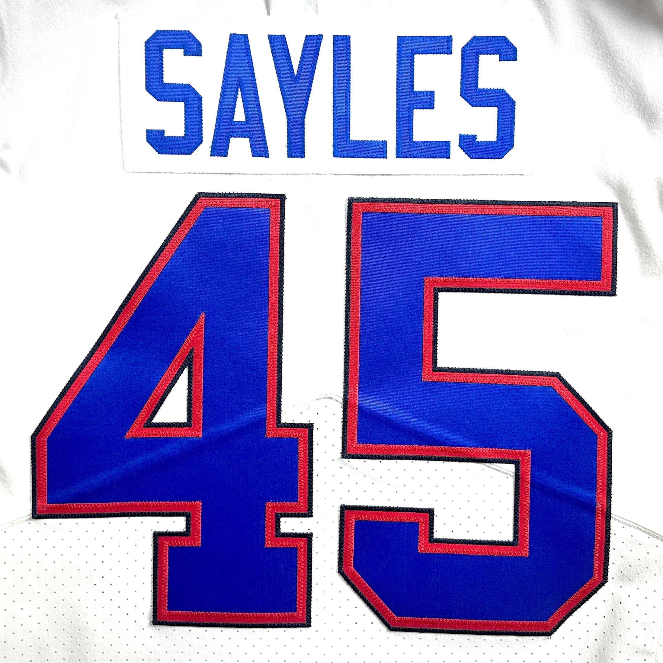 2017 Nike NFL Team Issued Game Jersey Buffalo Bills Marcus Sayles Team COA