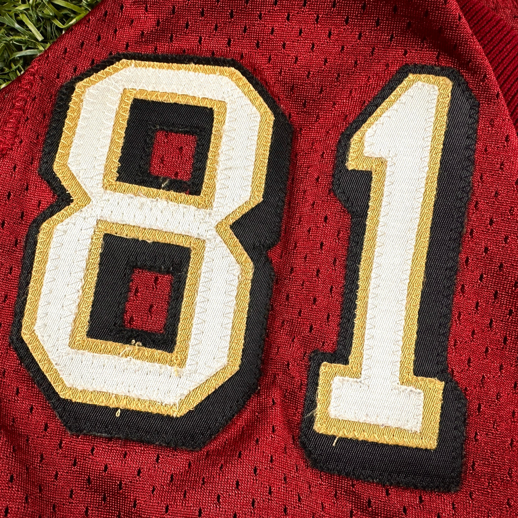 2002 Reebok NFL Authentic Jersey San Francisco 49ers Terrell Owens Sz 52 Vintage
