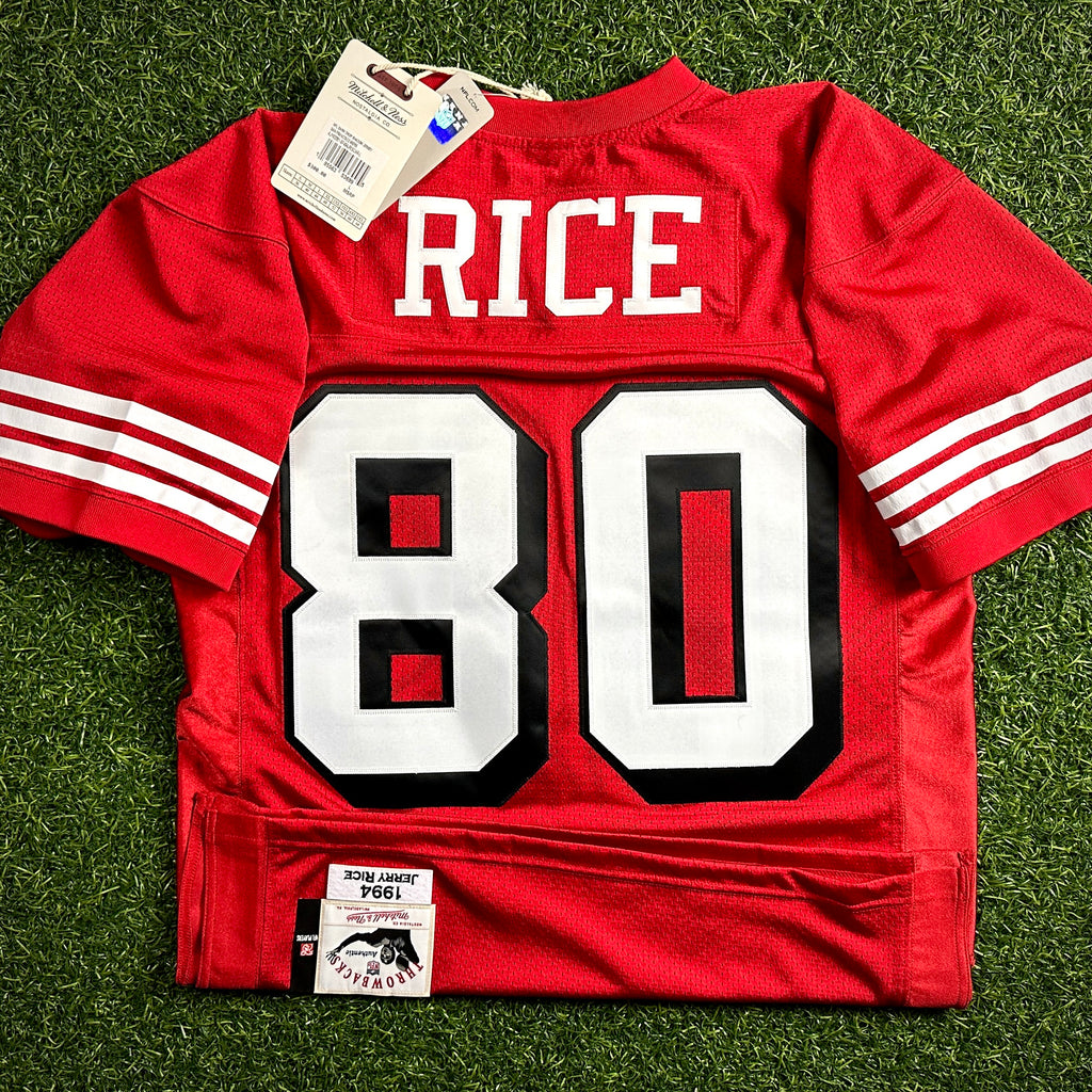 New! Mitchell & Ness 1994 Authentic Jersey San Francisco 49ers Jerry Rice Sz 44