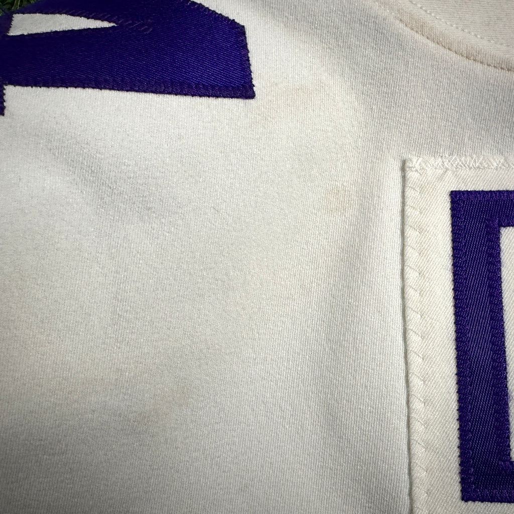 2017 Nike NFL Game Used Worn Away Jersey Minnesota Vikings Sz. 40 L-BK Patriots