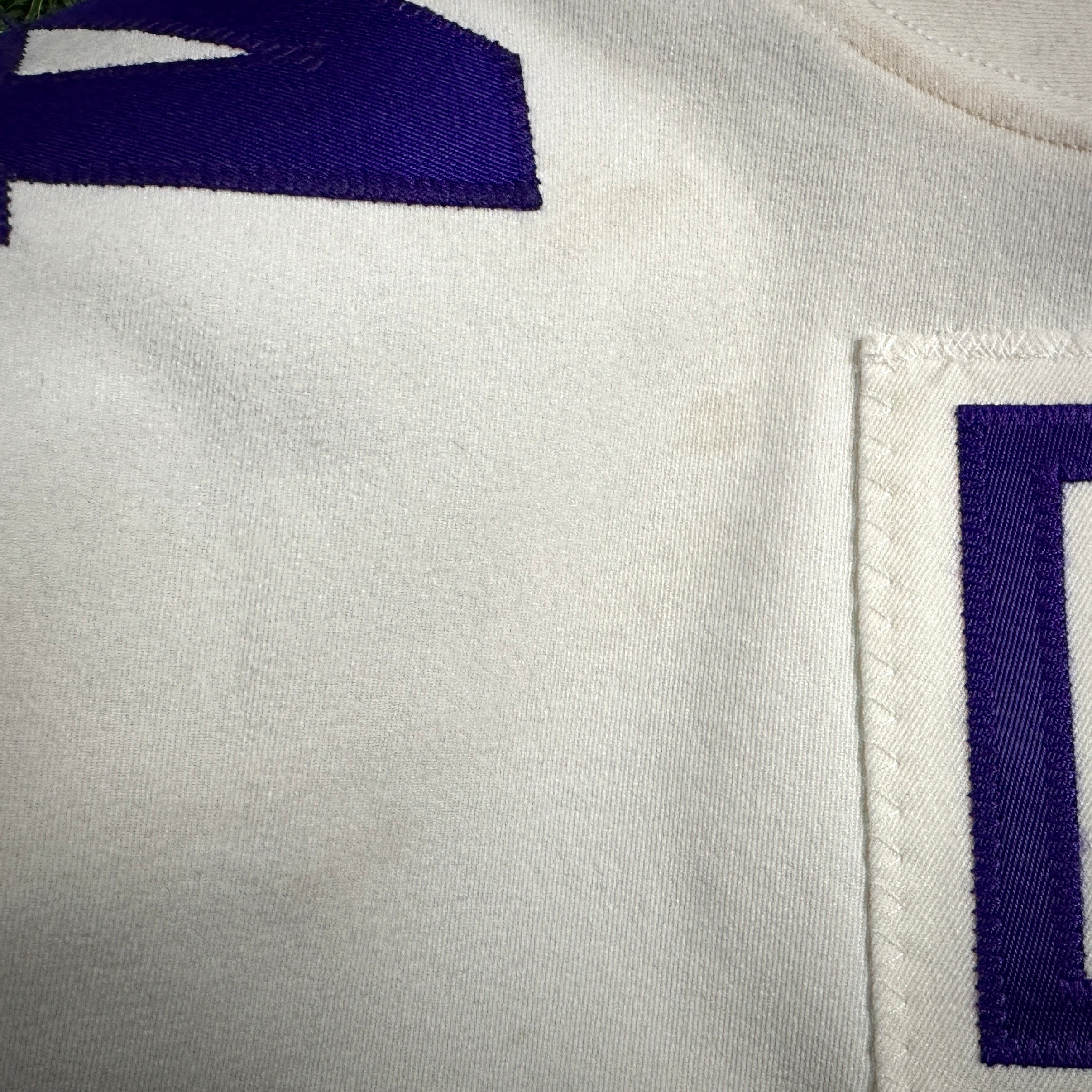 2017 Nike NFL Game Used Worn Away Jersey Minnesota Vikings Sz. 40 L-BK Patriots