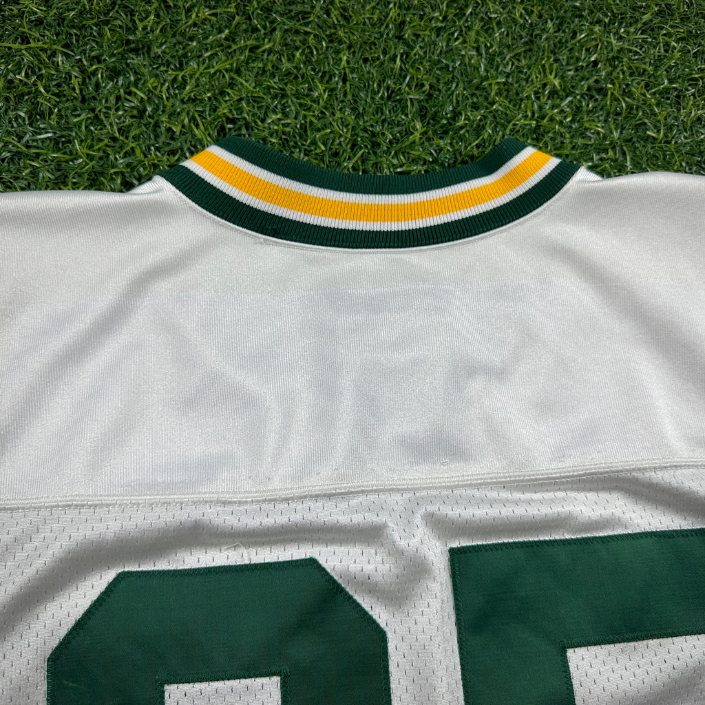 2001 Reebok NFL Practice Used Jersey Green Bay Packers Dorsey Levens Autograph
