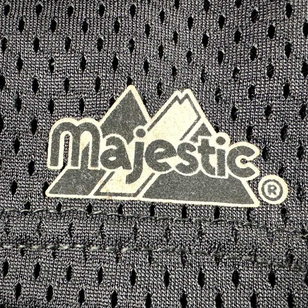 2000 Majestic MLB Jersey New York Mets Garth Brooks Black Sz. M Vintage
