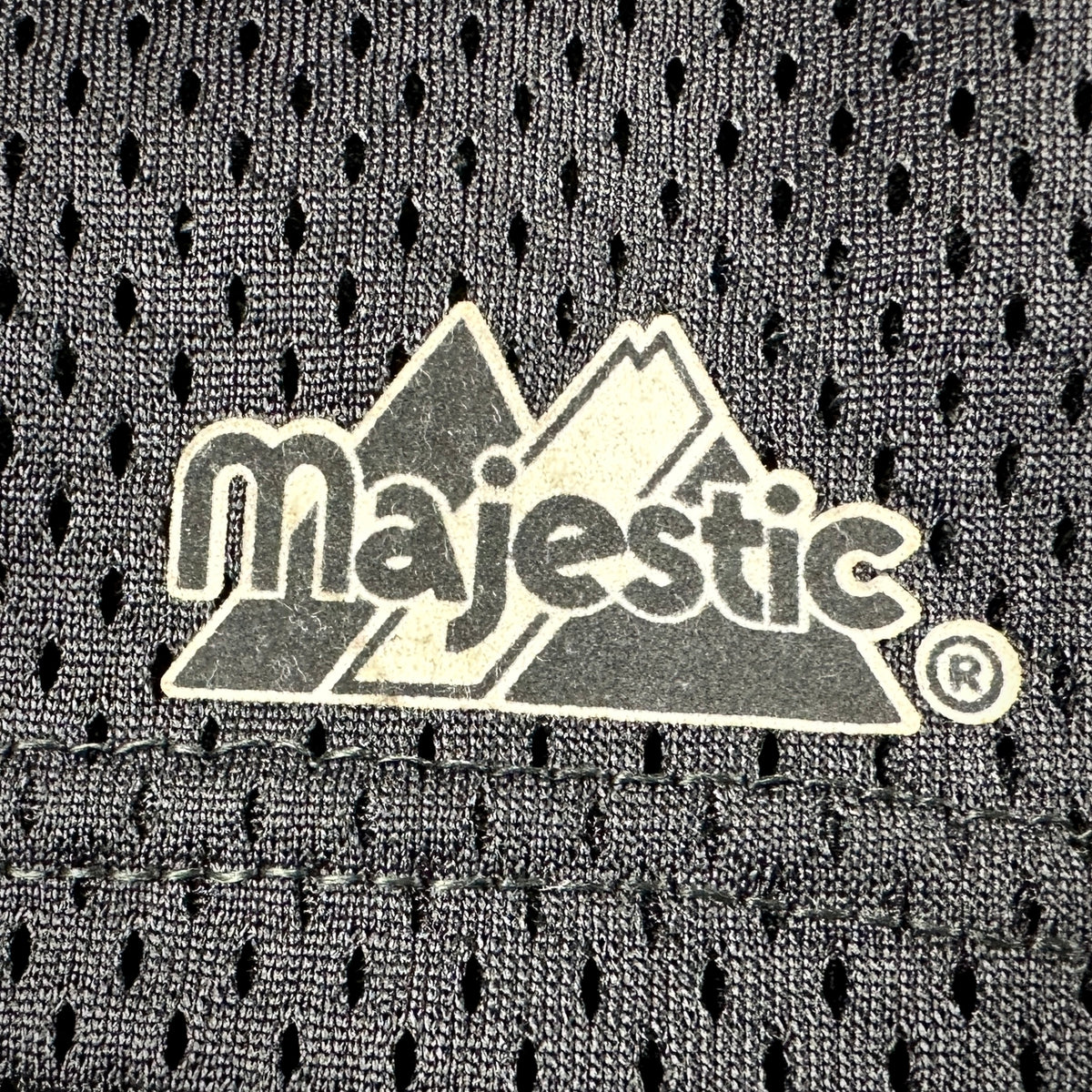 2000 Majestic MLB Jersey New York Mets Garth Brooks Black Sz. M Vintage