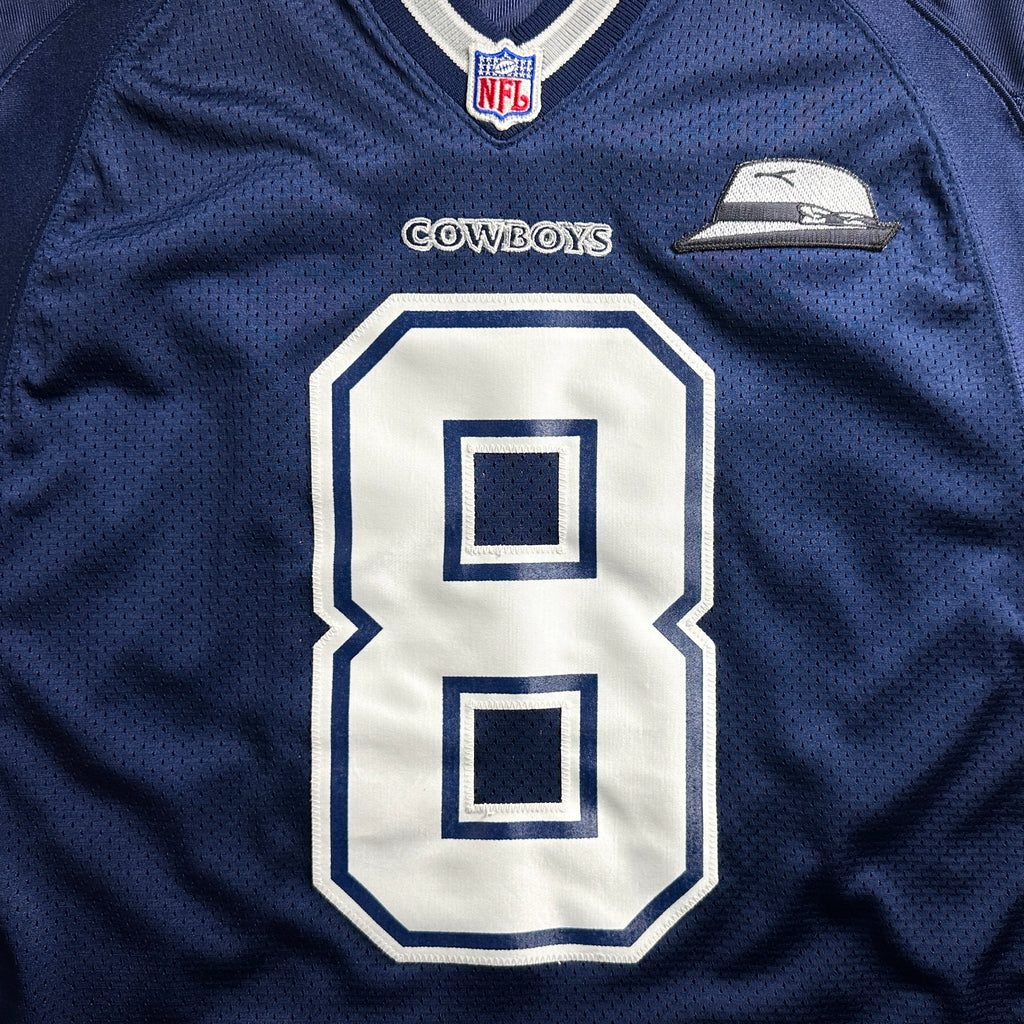 2000 Nike NFL Authentic Jersey Dallas Cowboys Troy Aikman Sz 48 Tom Landry Patch