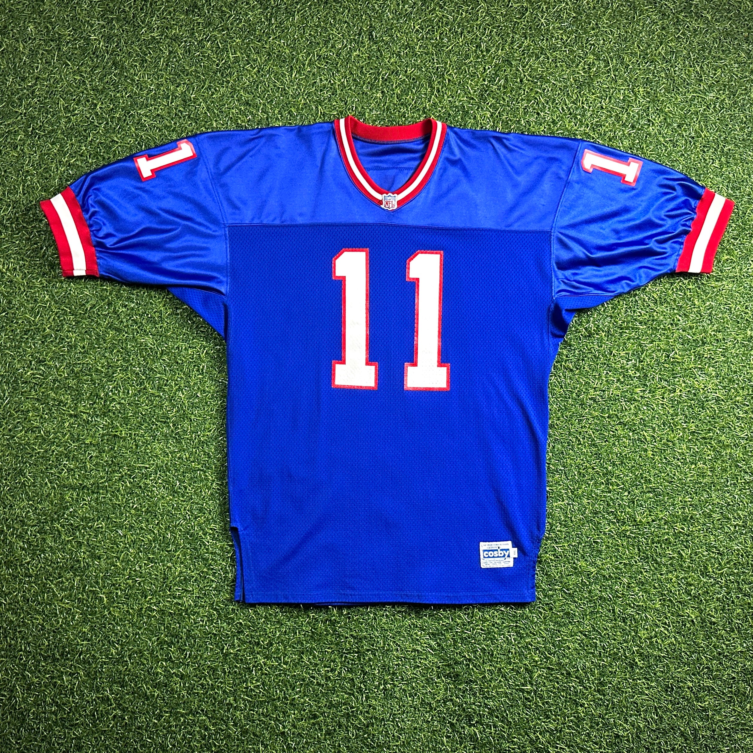 1993 Gerry Cosby NFL Pro Model Jersey New York Giants Phil Simms Sz. 2XL Ripon