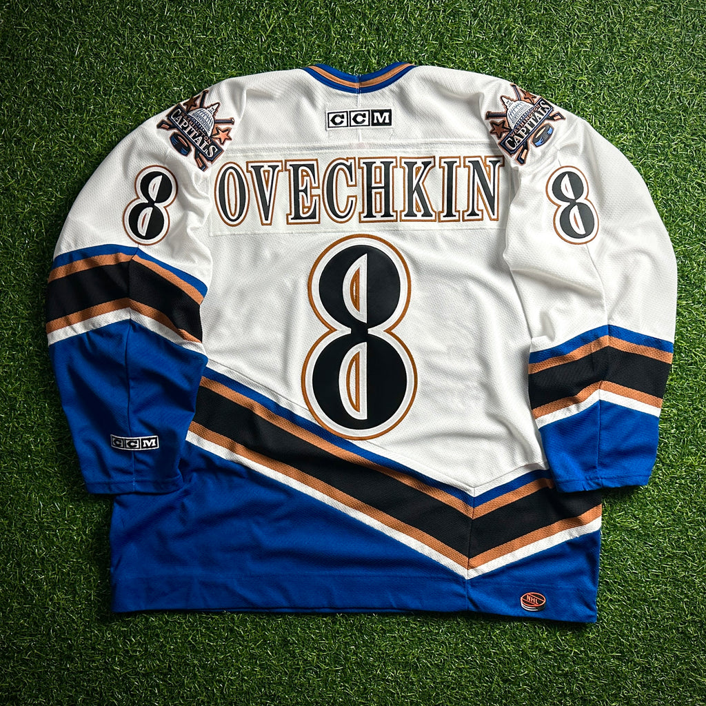2005 CCM NHL Jersey Washington Capitols Alexander Ovechkin 2XL Rookie Throwback