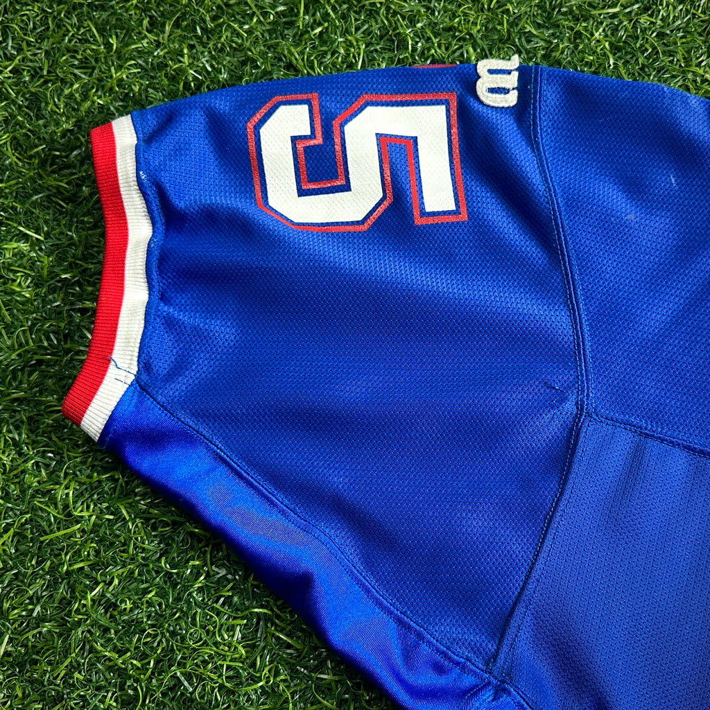 1994 Wilson NFL Game Used Worn Jersey Detroit Lions Lomas Brown Pro Bowl NFC