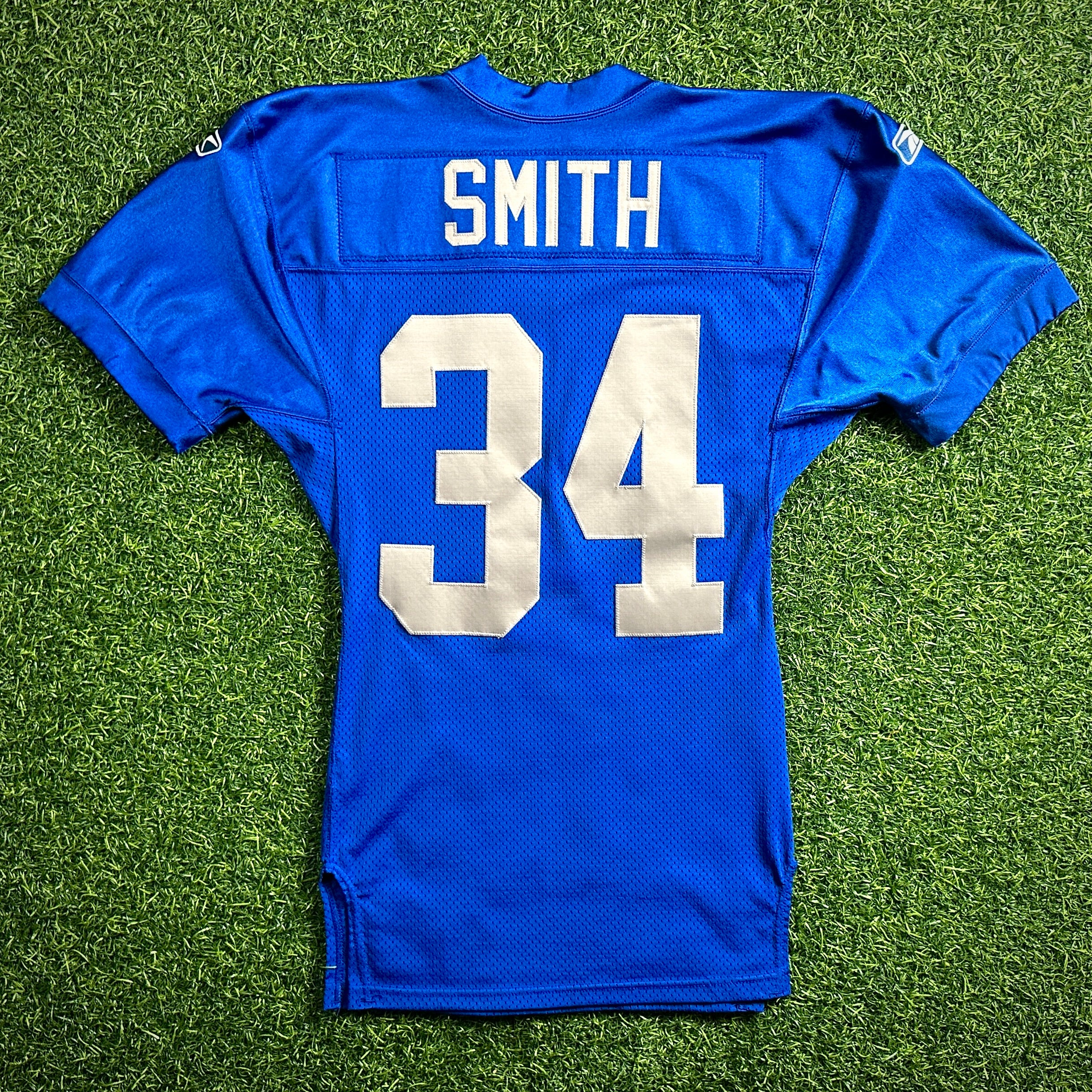 2010 Reebok NFL Game Issued Thanksgiving Throwback Jersey Detroit Lions Kevin Smith Sz. 44