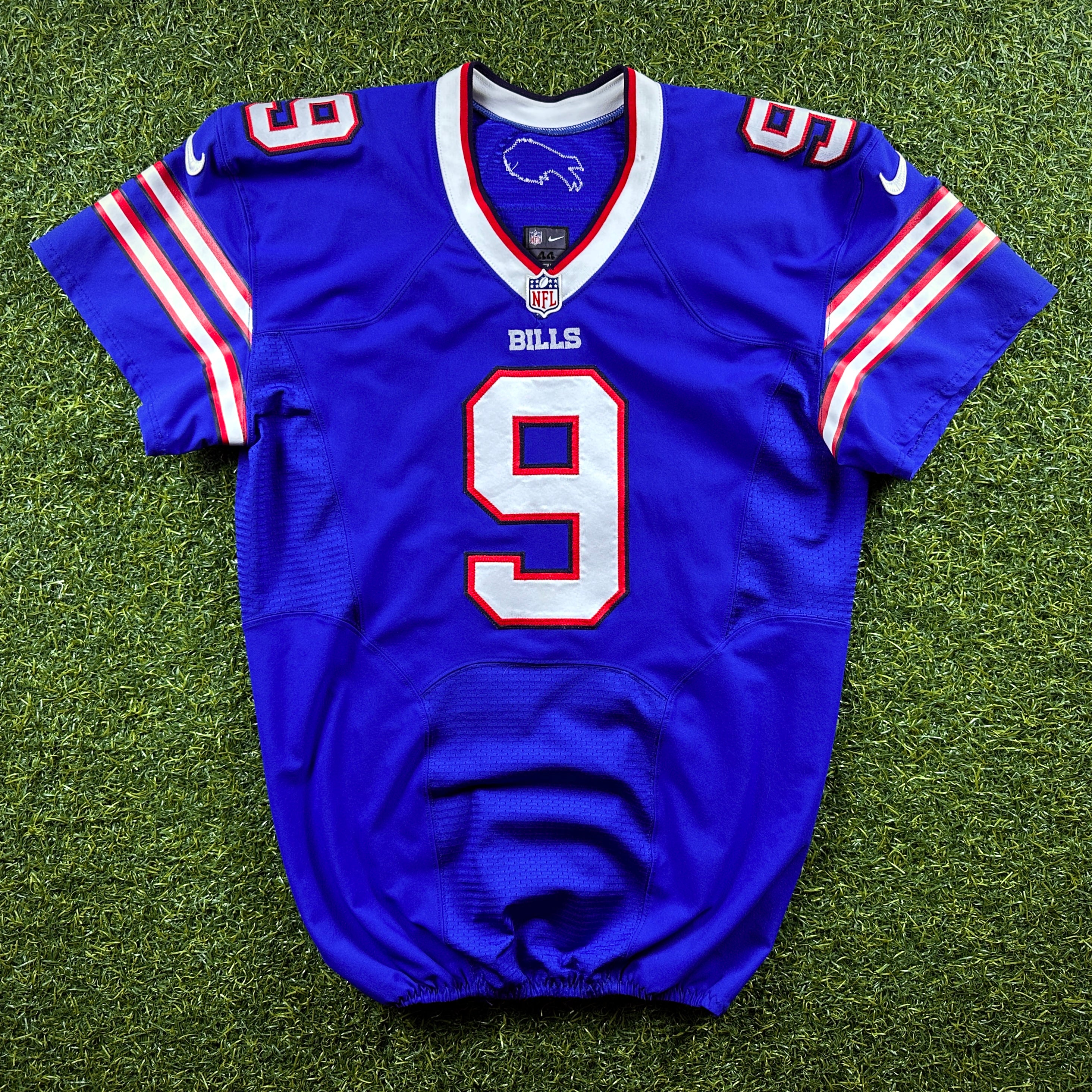 2013 Nike NFL Game-Used Jersey Buffalo Bills Rian Lindell Sz. 44