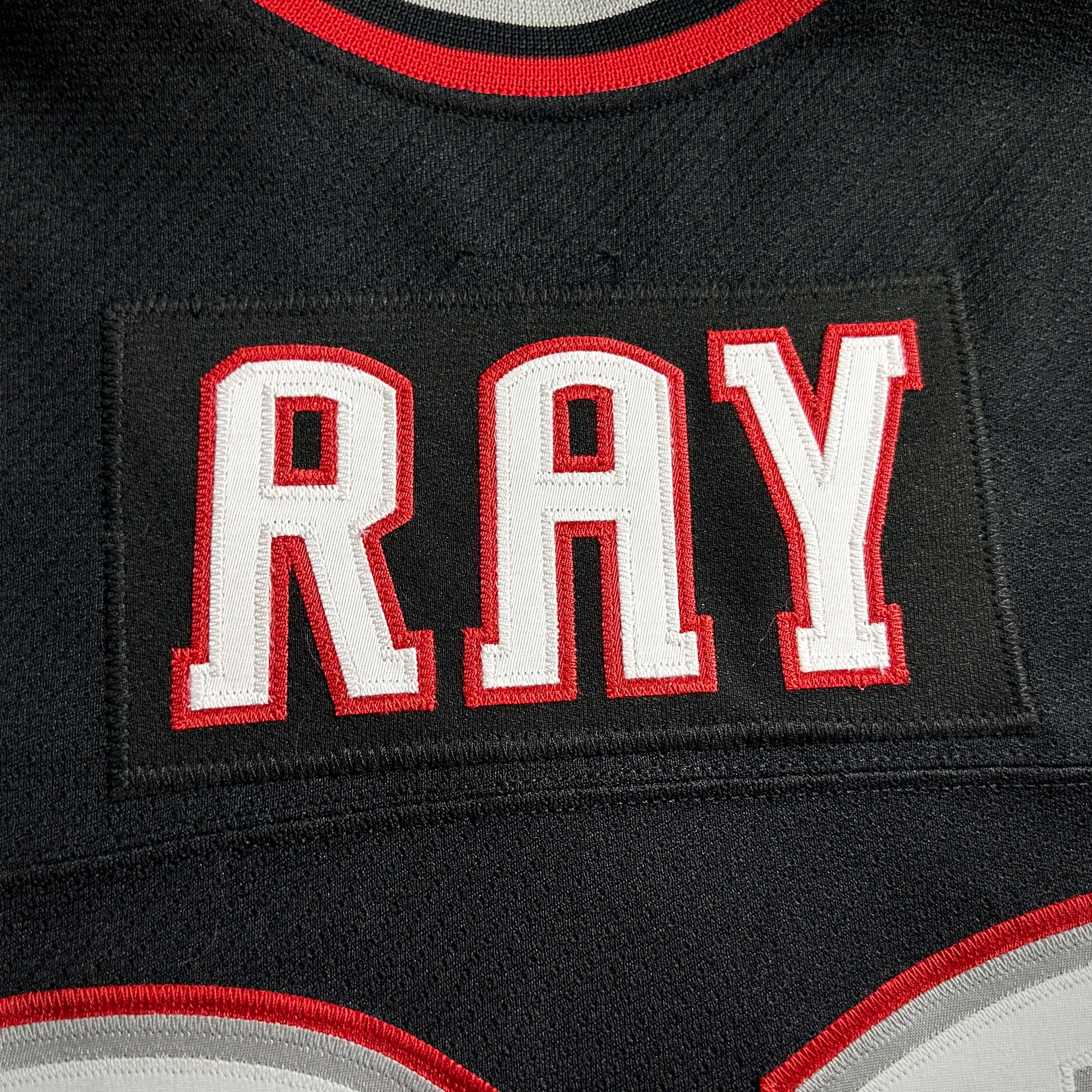 2001 CCM NHL Jersey Buffalo Sabres Rob Ray Sz. XL New York 9/11 Reverse Retro