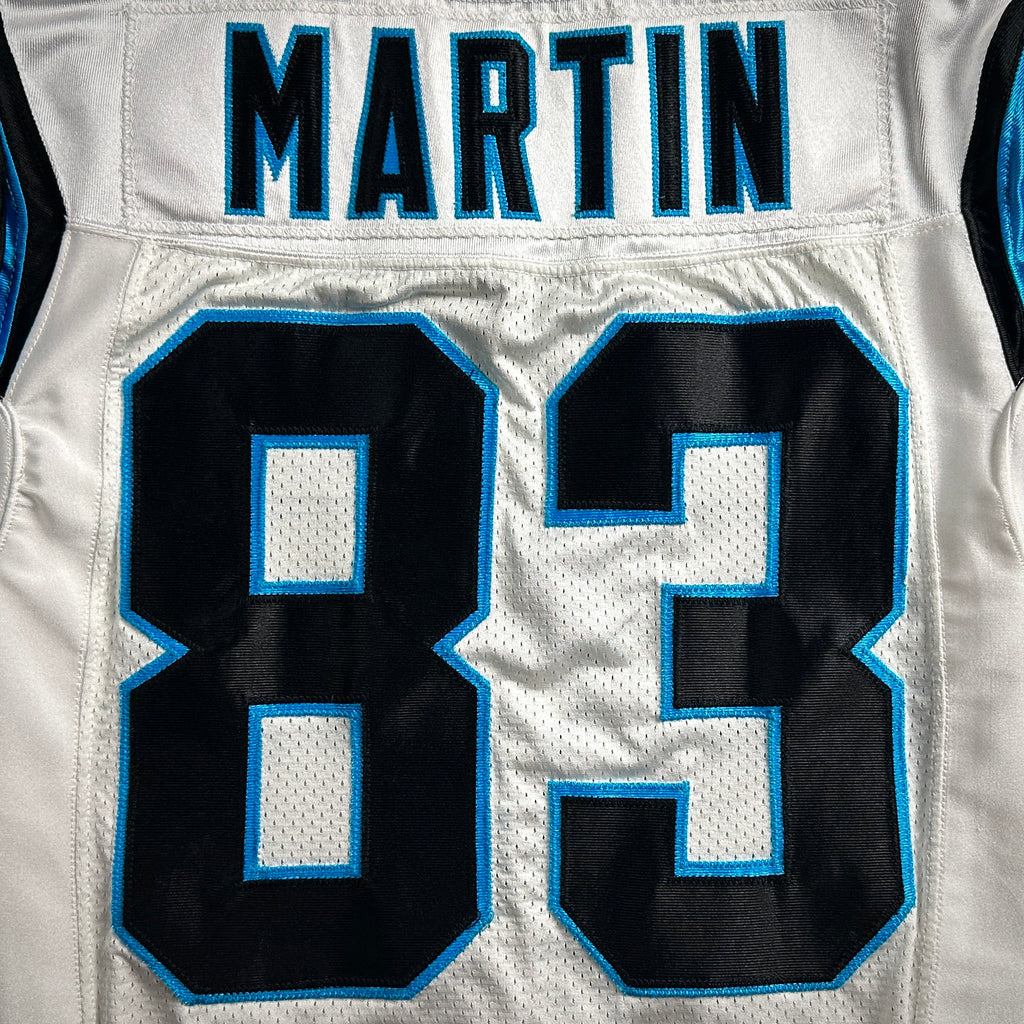 2010 Reebok NFL Game-Issued Jersey Carolina Panthers Charly Martin Sz. 48