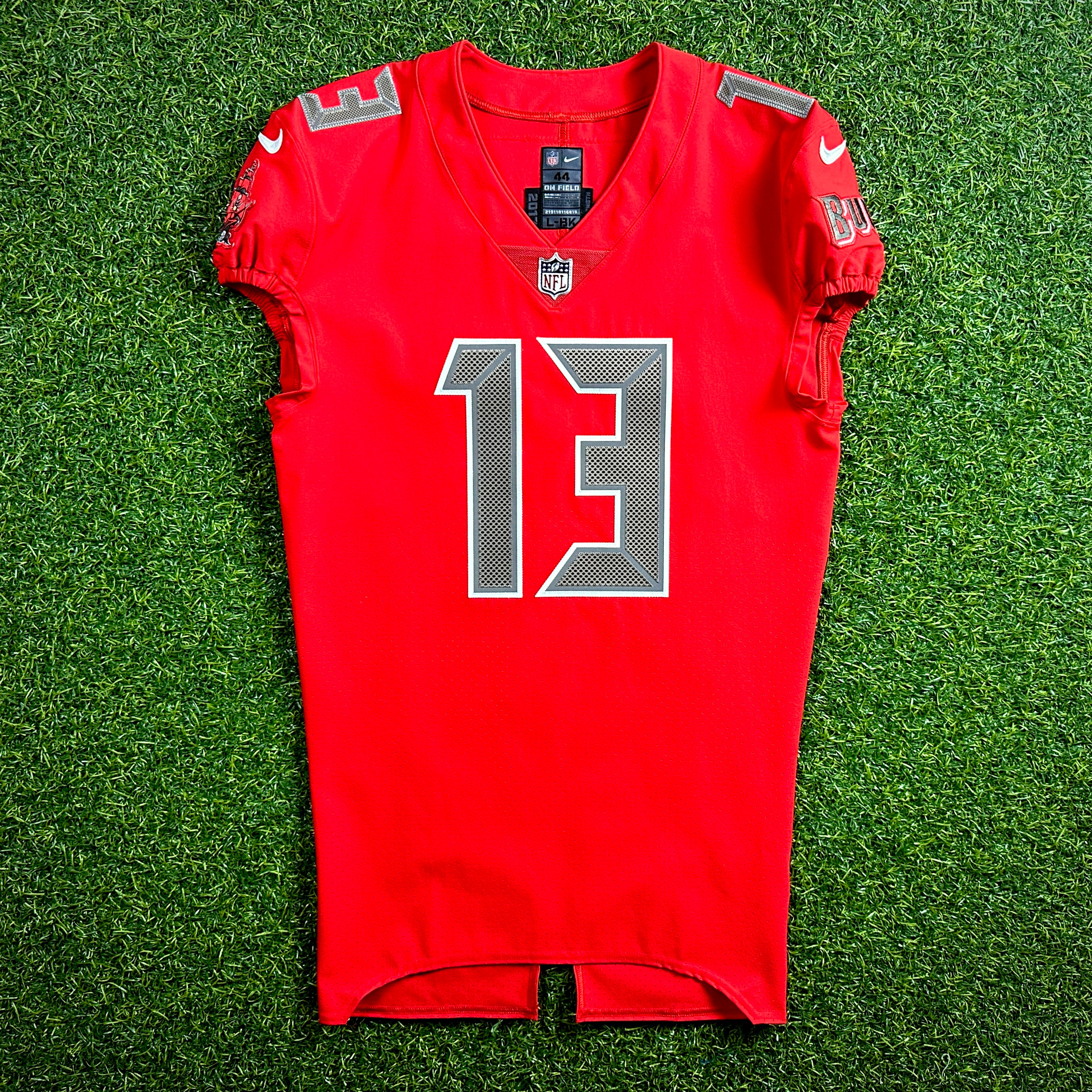 2017 Nike NFL Team-Issued Jersey Tampa Bay Buccaneers Mike Evans Color Rush Sz. 44 L-BK