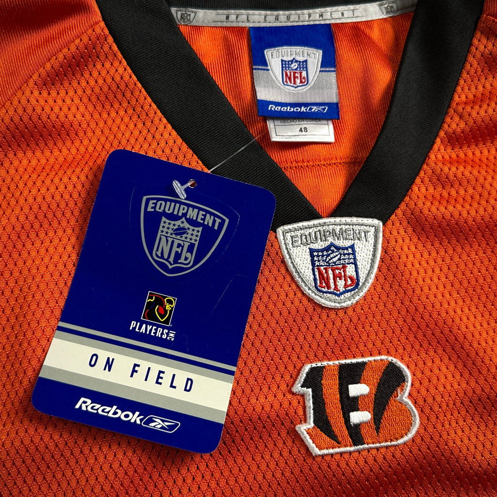 New! 2005 Reebok NFL Authentic Jersey Cincinnati Bengals Carson Palmer Sz. 48 Vintage