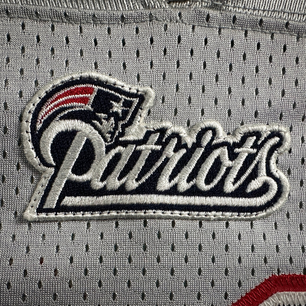2007 Reebok NFL Authentic Jersey New England Patriots Tom Brady Sz. 50 Silver Alternate
