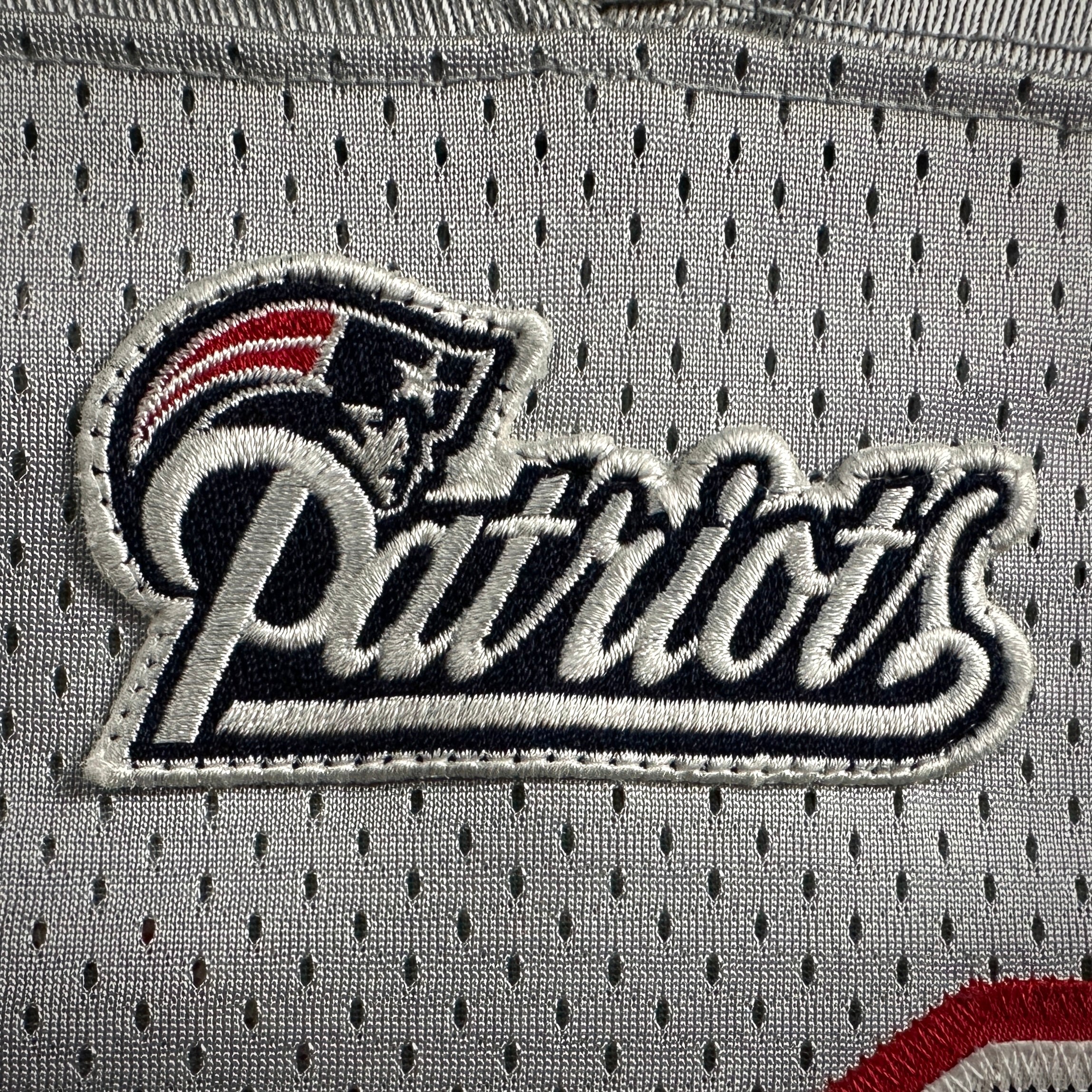 2007 Reebok NFL Authentic Jersey New England Patriots Tom Brady Sz. 50 Silver Alternate