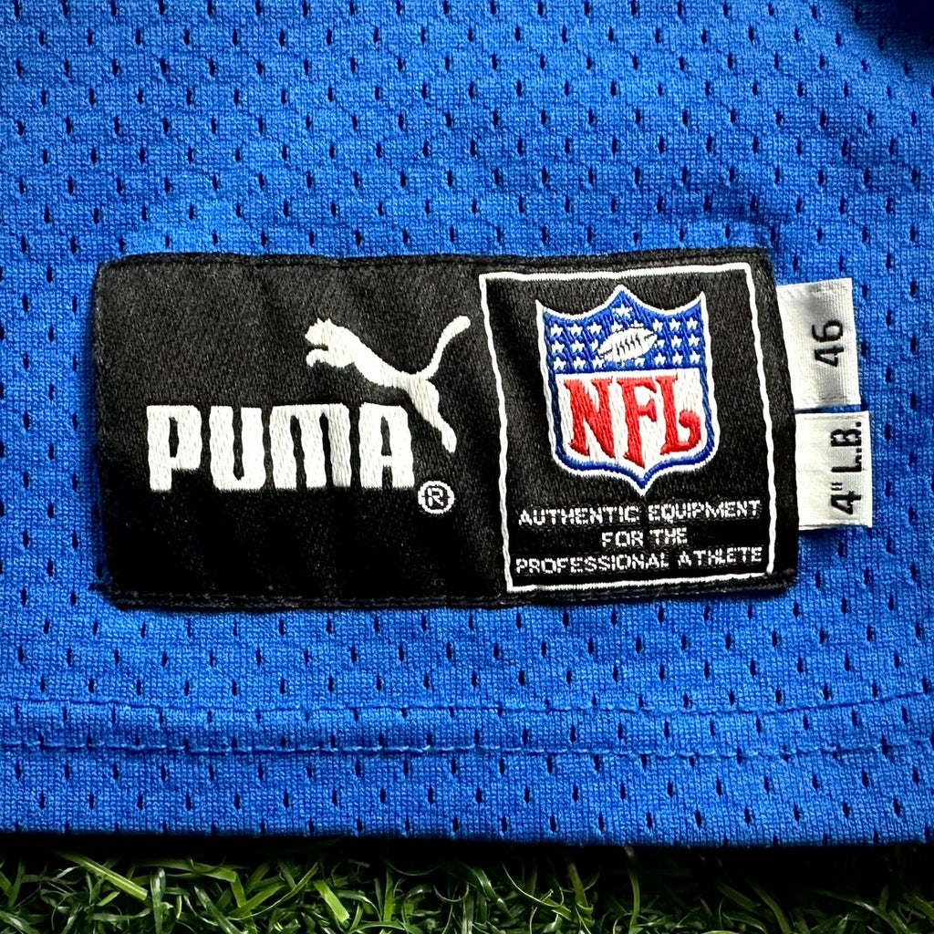 1999 Puma NFL Authentic Game-Issued Jersey Detroit Lions Charlie Batch Sz. 46