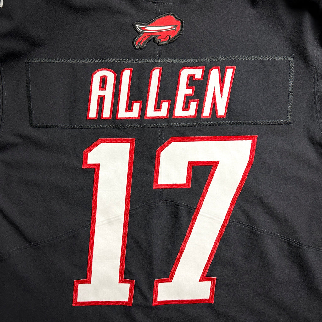 New! Nike NFL X NHL Vapor Elite Authentic Jersey Buffalo Bills Sabres Josh Allen Sz. 44