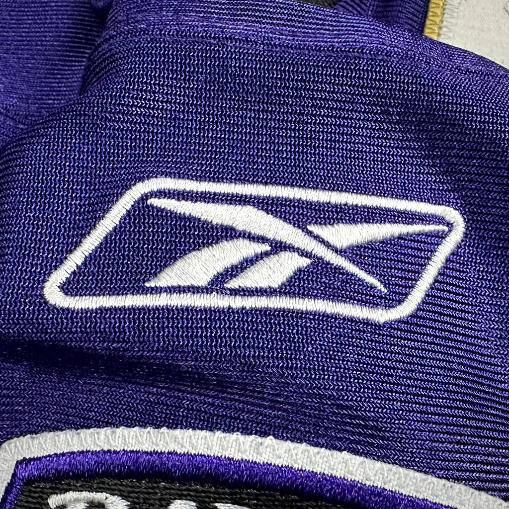 2001 Reebok NFL Authentic Jersey Baltimore Ravens Ray Lewis Sz. 52 Helmet Tag Vintage