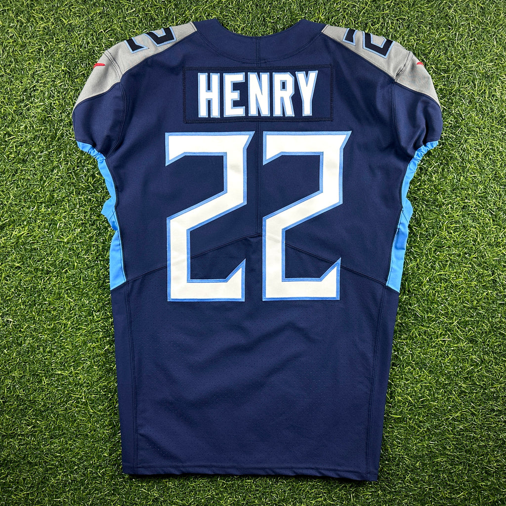 2021 Nike NFL Team-Issued Game Jersey Tennessee Titans Derrick Henry Sz. 44 L-BK