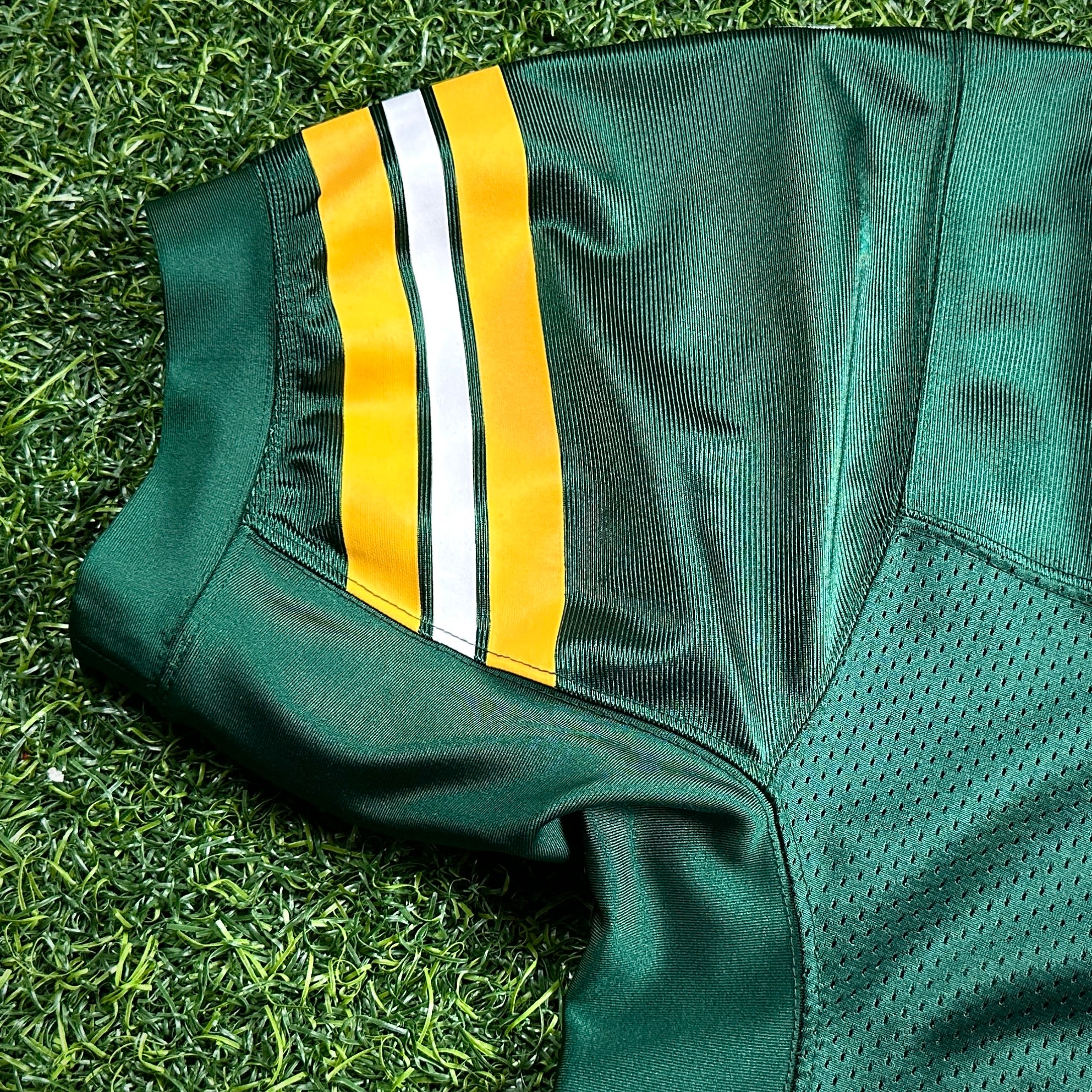 2007 Reebok NFL Authentic Jersey Green Bay Packers Brett Favre Sz. 48 Lambeau Patch