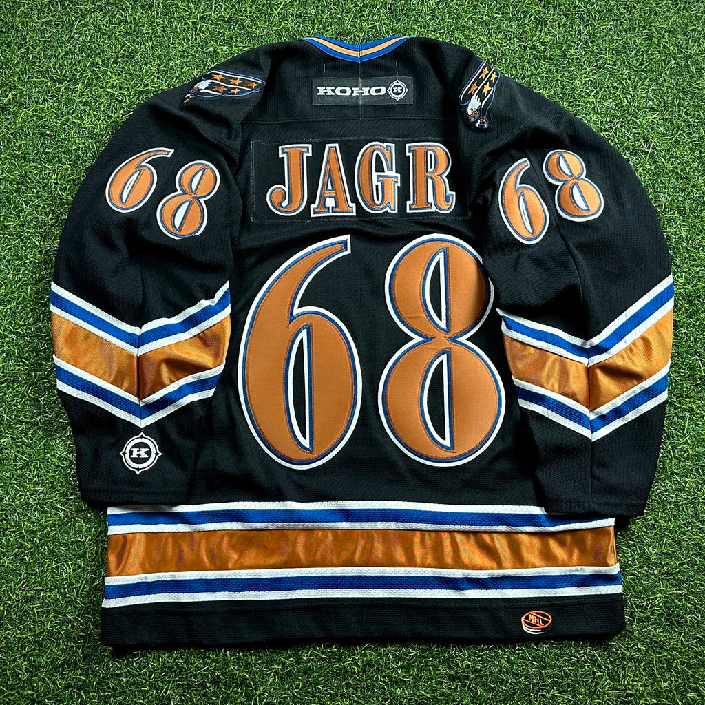 2001 Koho NHL Jersey Washington Capitals Jaromir Jagr Sz. L Vintage