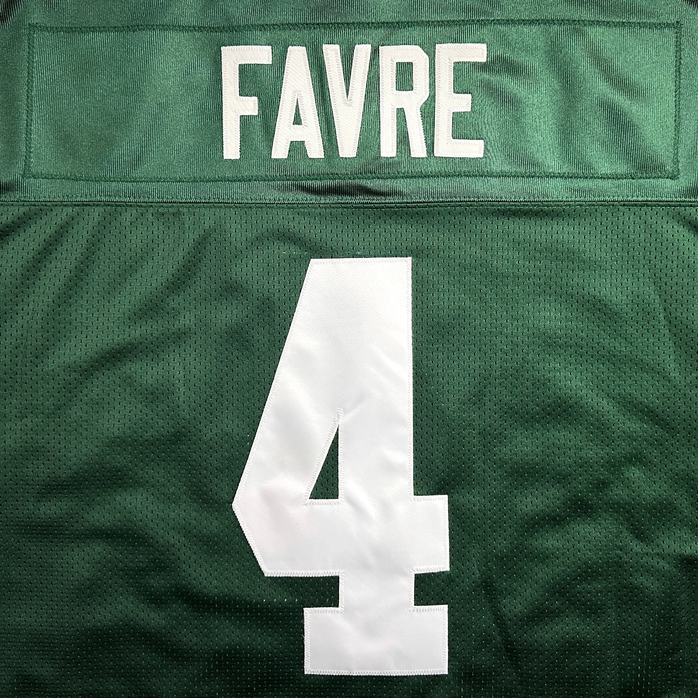 New! Reebok NFL Authentic Jersey Green Bay Packers Brett Favre Sz. 50 Vintage