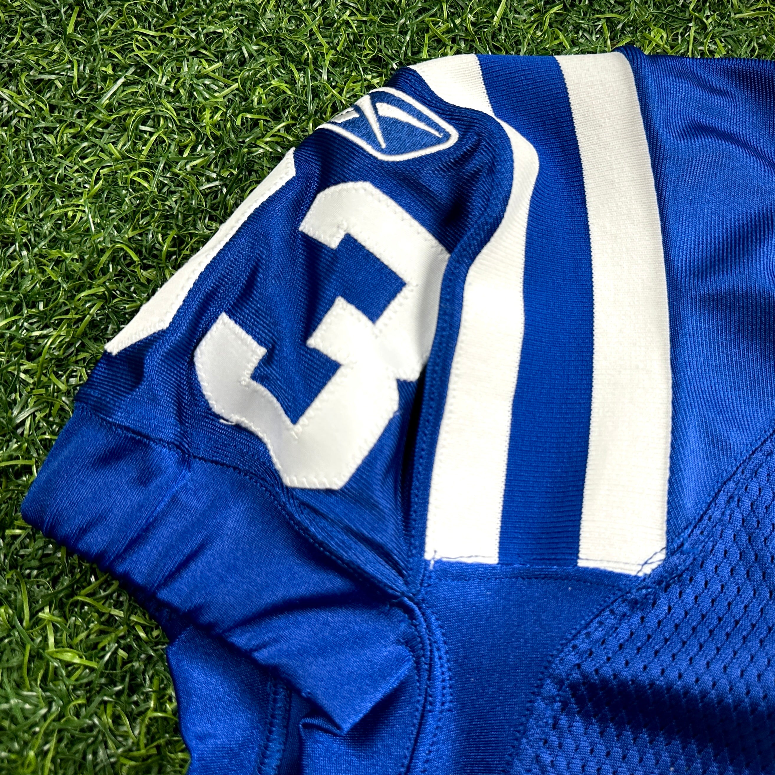 2004 Reebok NFL Team Issued Game Jersey Indianapolis Colts Dwight Freeney Sz. 50 Autograph PSA