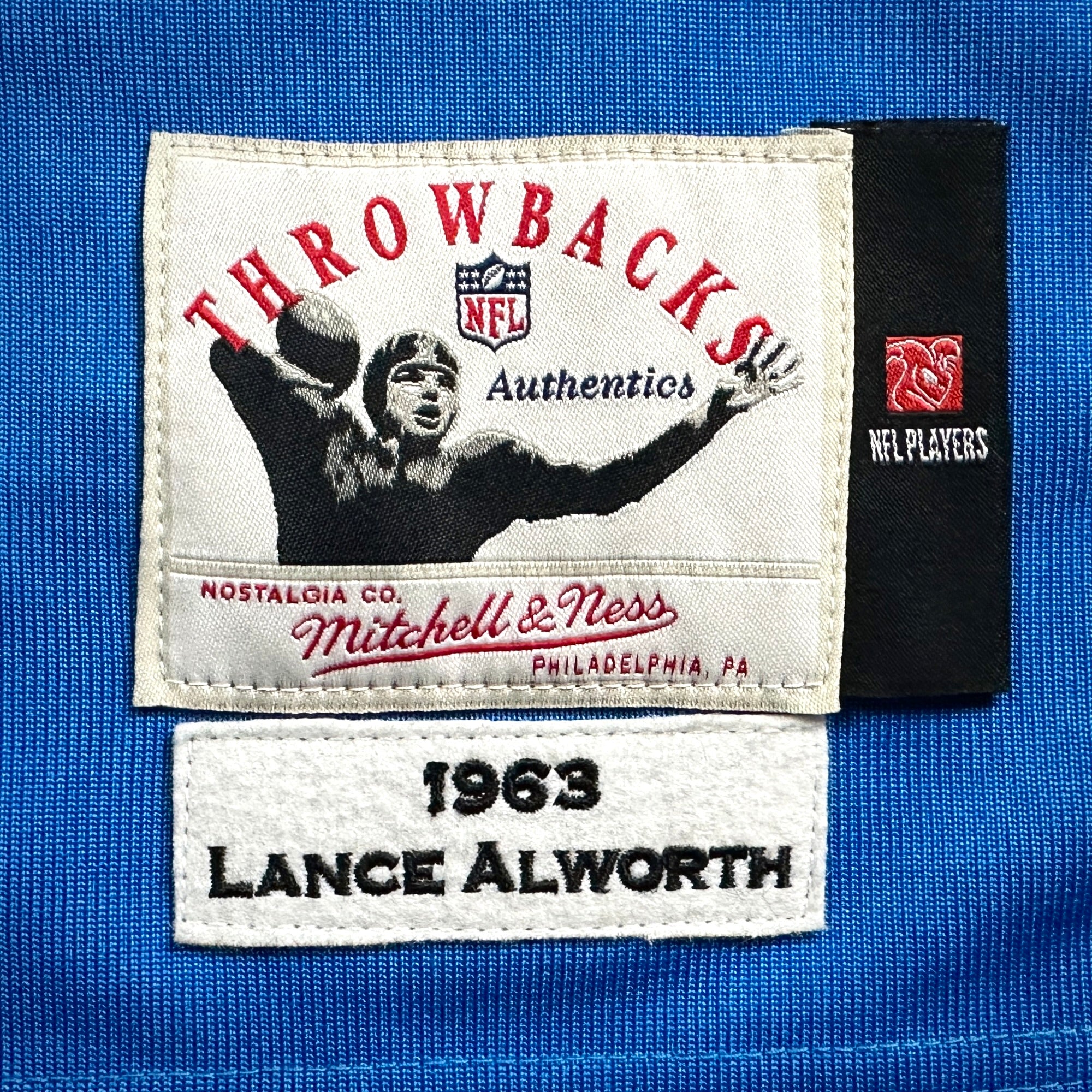 Mitchell & Ness AFL 1963 Throwback Jersey San Diego Chargers Lance Alworth Sz 44