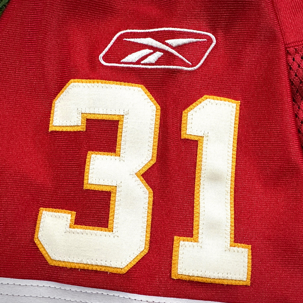 2004 Reebok NFL Authentic Jersey Kansas City Chiefs Priest Holmes Sz. 48 Vintage
