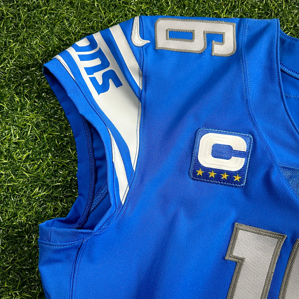 2021 Nike NFL Game-Issued Jersey Detroit Lions Jared Goff Sz. 42 SKILL COVID