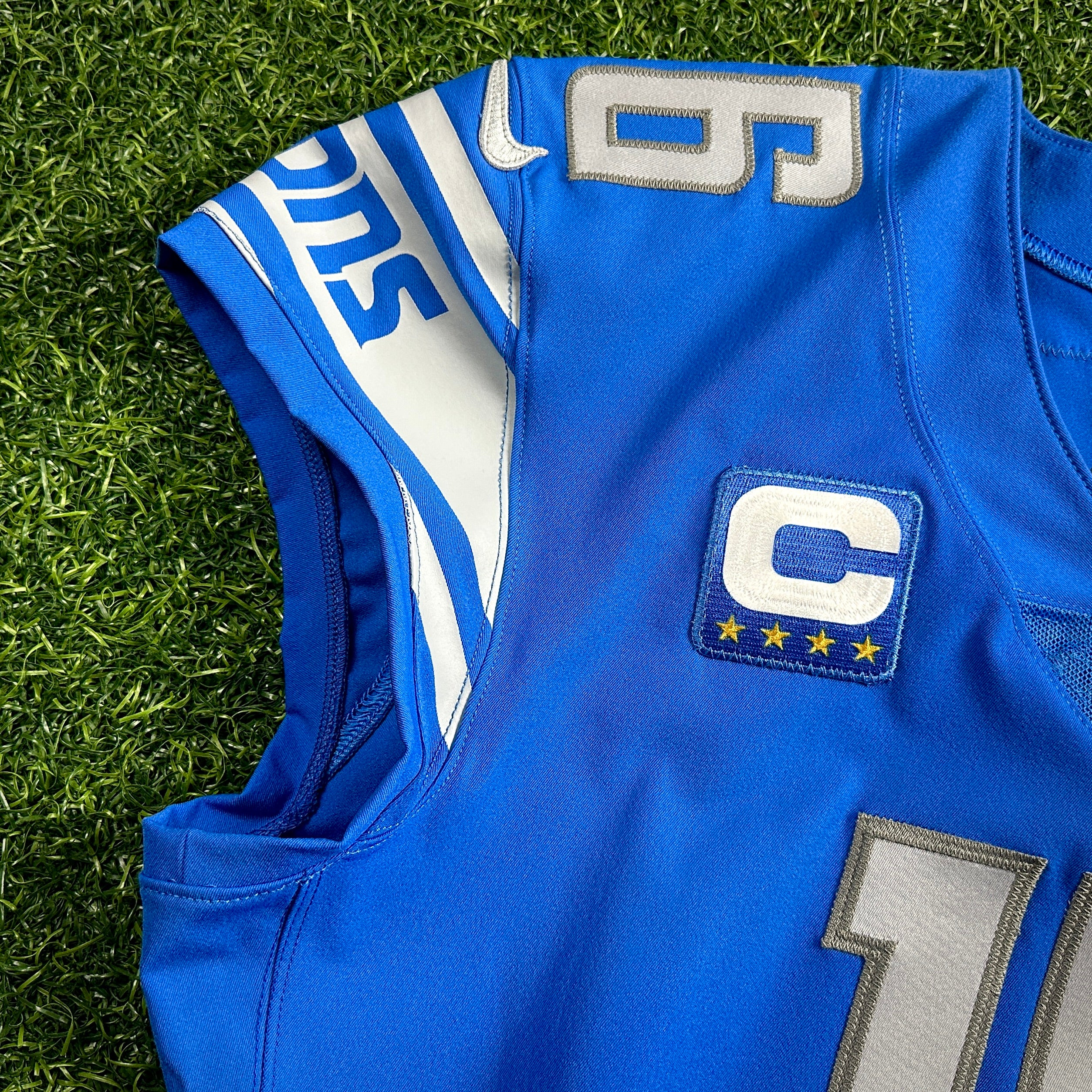 2021 Nike NFL Game-Issued Jersey Detroit Lions Jared Goff Sz. 42 SKILL COVID