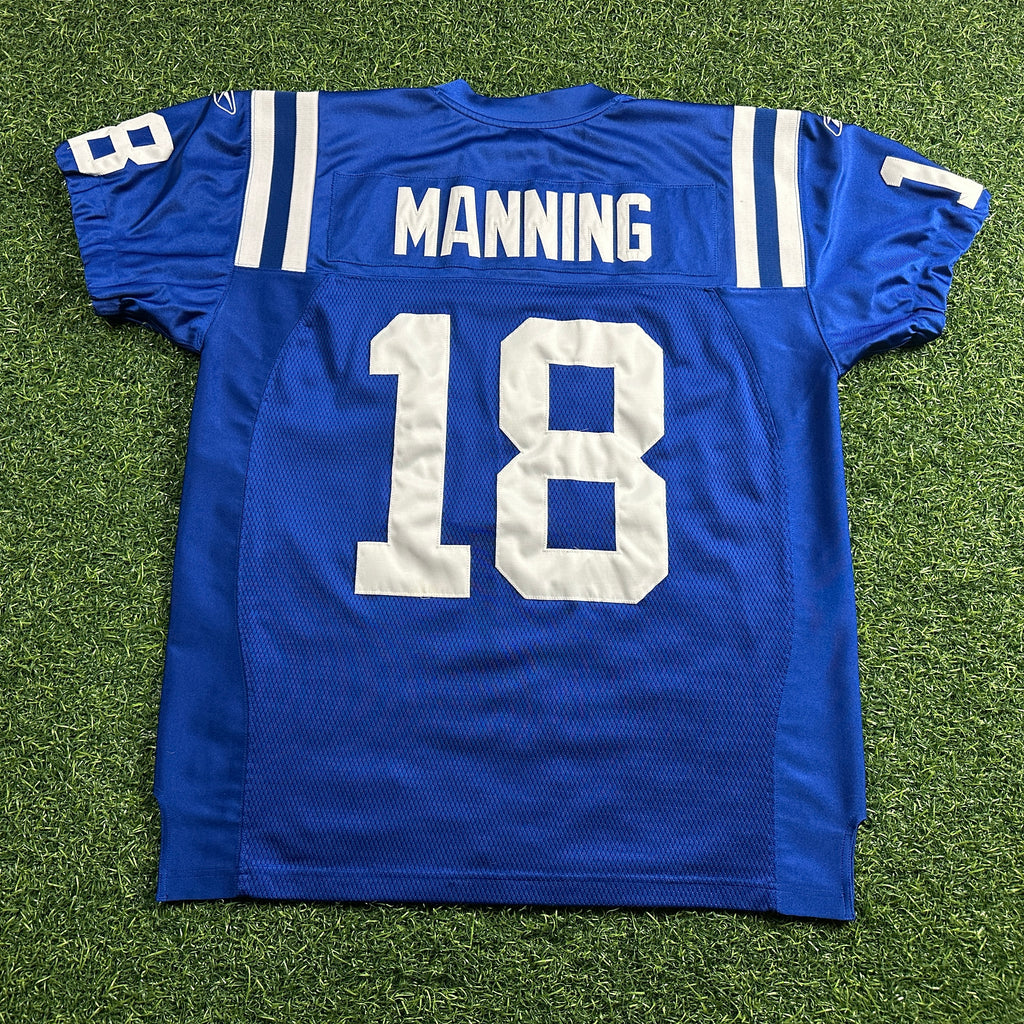 2005 Reebok NFL Authentic Jersey Indianapolis Colts Peyton Manning Sz. 50 Vintage