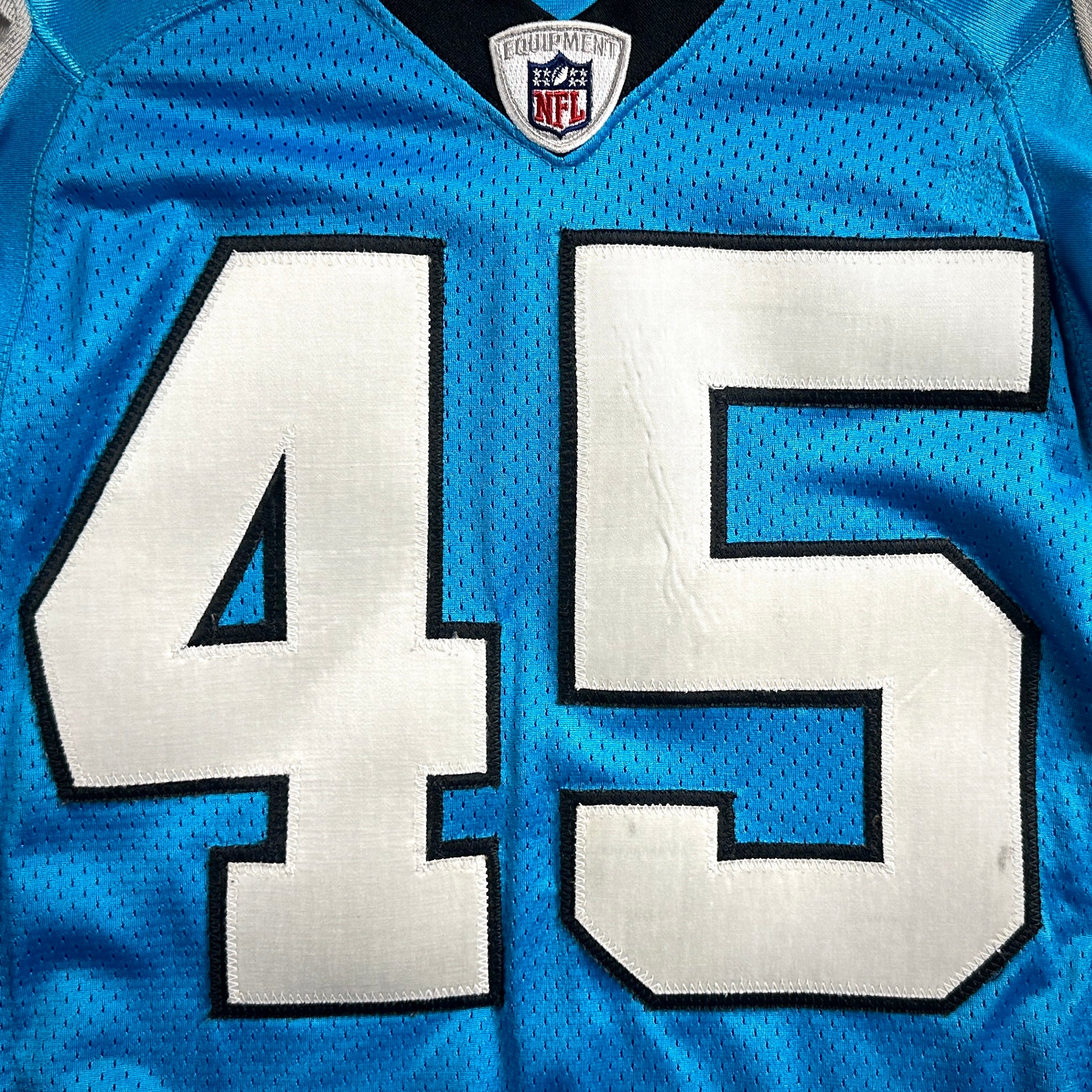 2011 Reebok NFL Game Used Worn Jersey Carolina Panthers Jerome Felton 3 Games