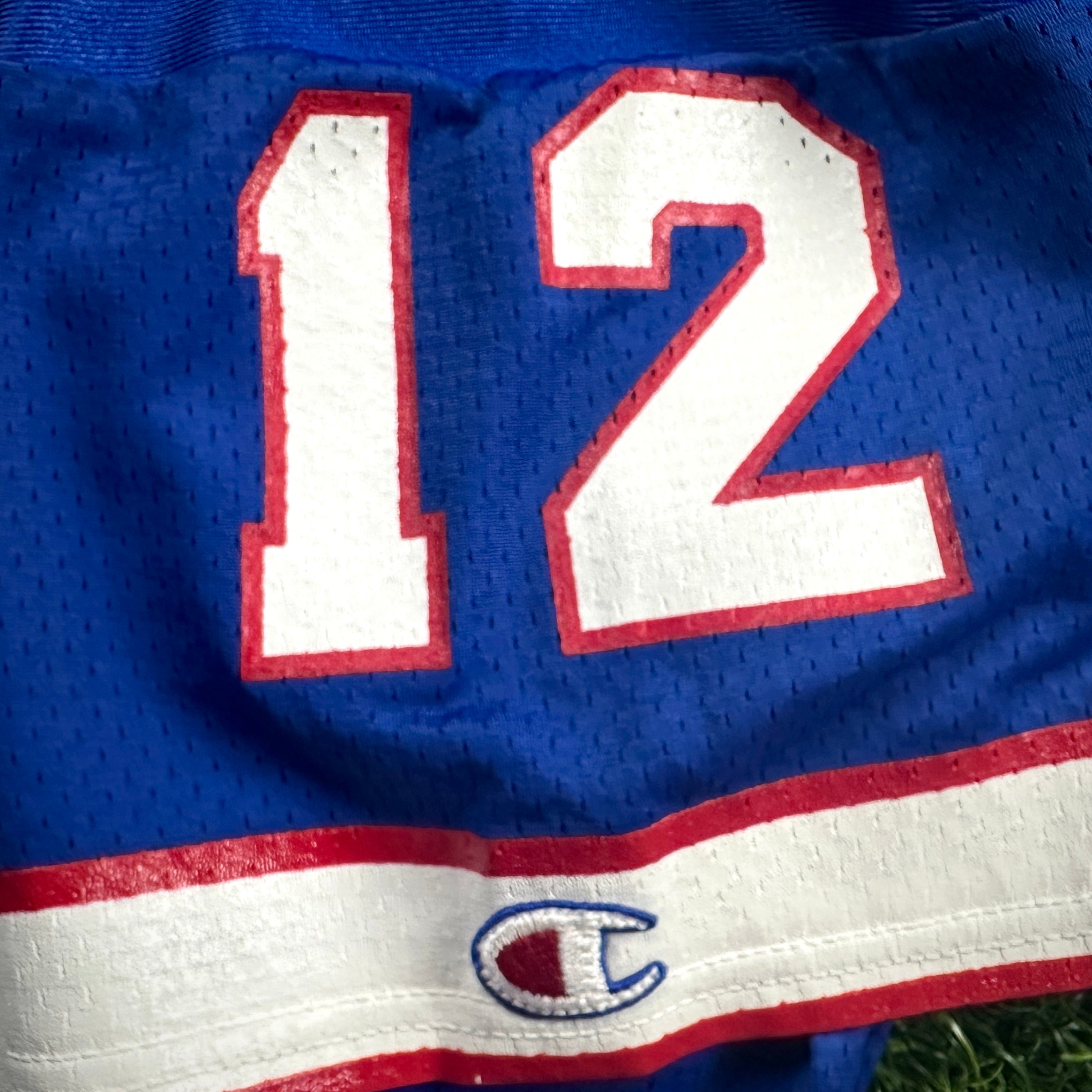 1994 Champion NFL Authentic Jersey Buffalo Bills Jim Kelly Sz. 44 (L)