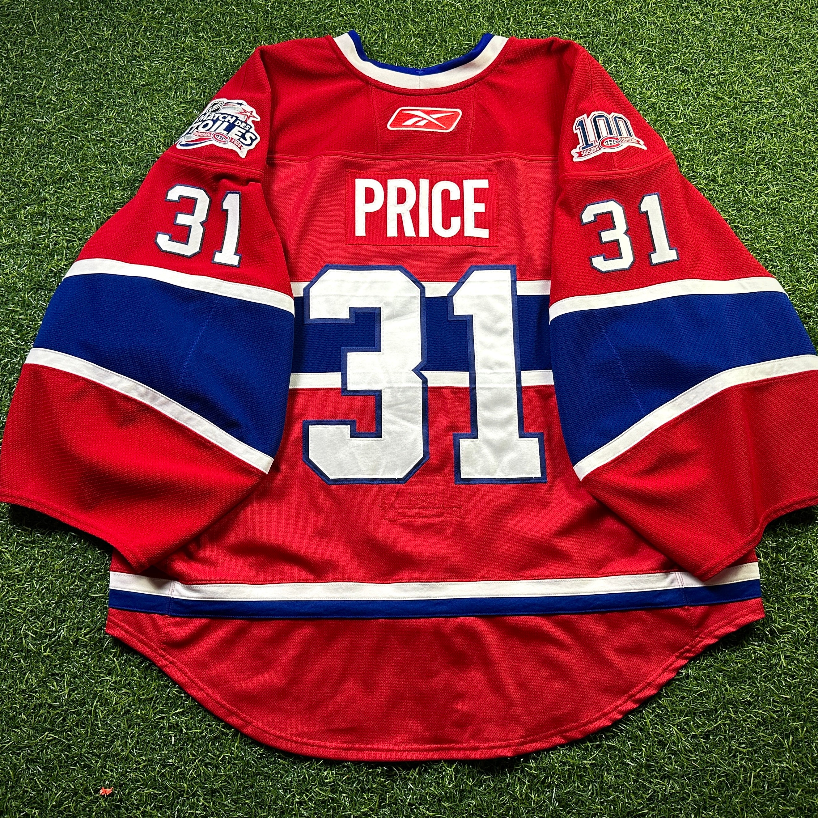 2008/09 Reebok NHL Authentic Pro Model Jersey Montreal Canadiens Carey Price Sz. 58 Goalie Cut