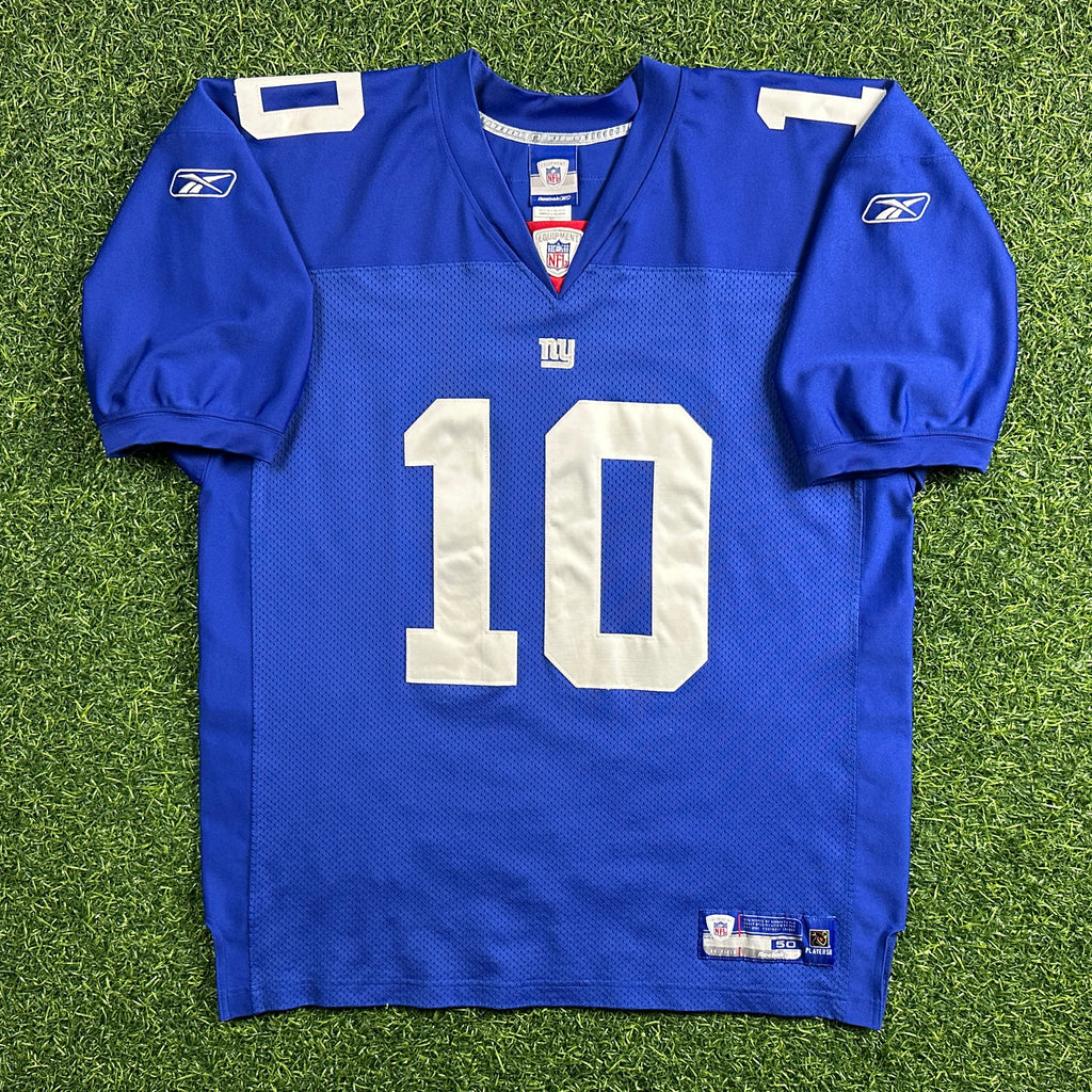 2005 Reebok NFL Authentic Jersey New York Giants Eli Manning Sz. 50 Vintage