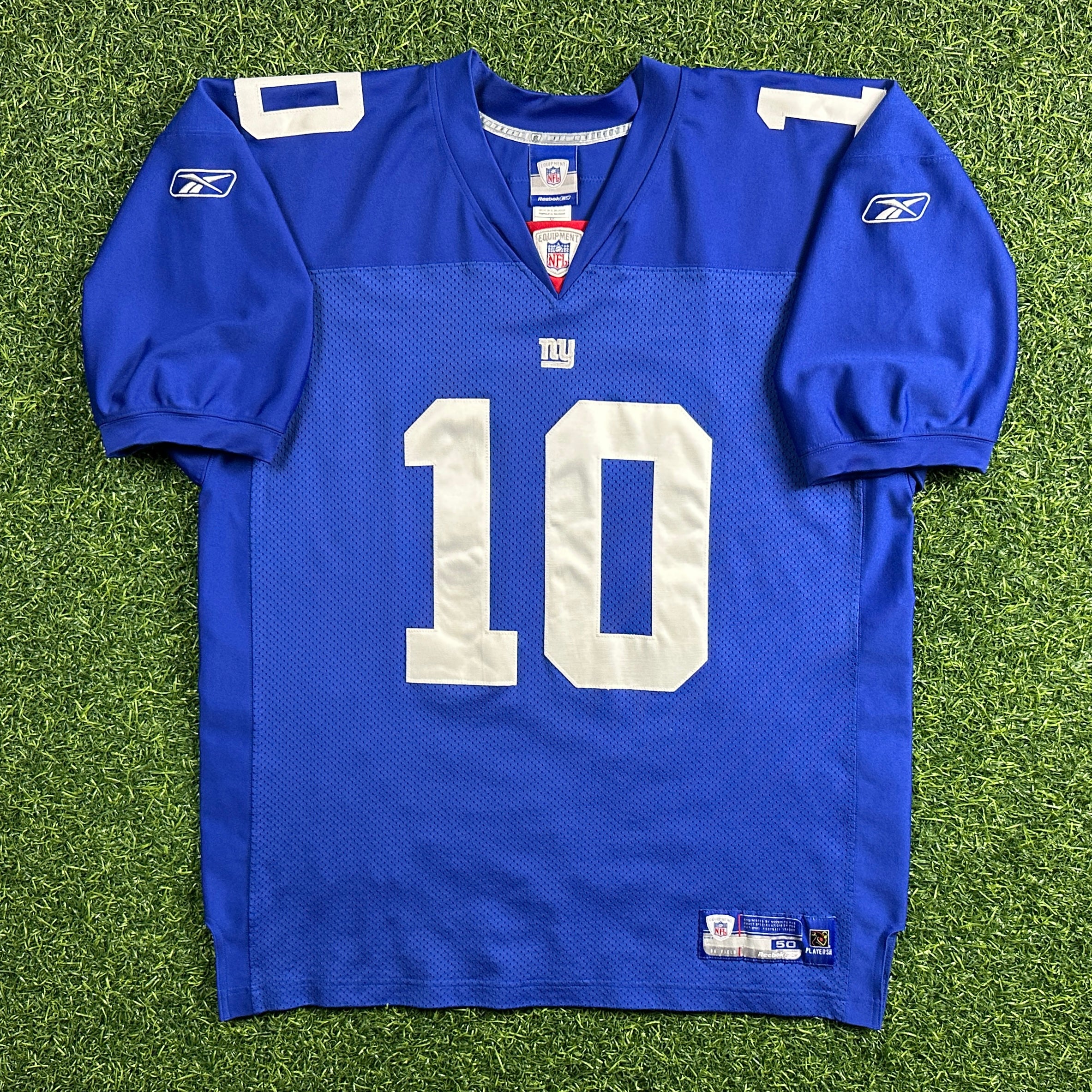 2005 Reebok NFL Authentic Jersey New York Giants Eli Manning Sz. 50 Vintage