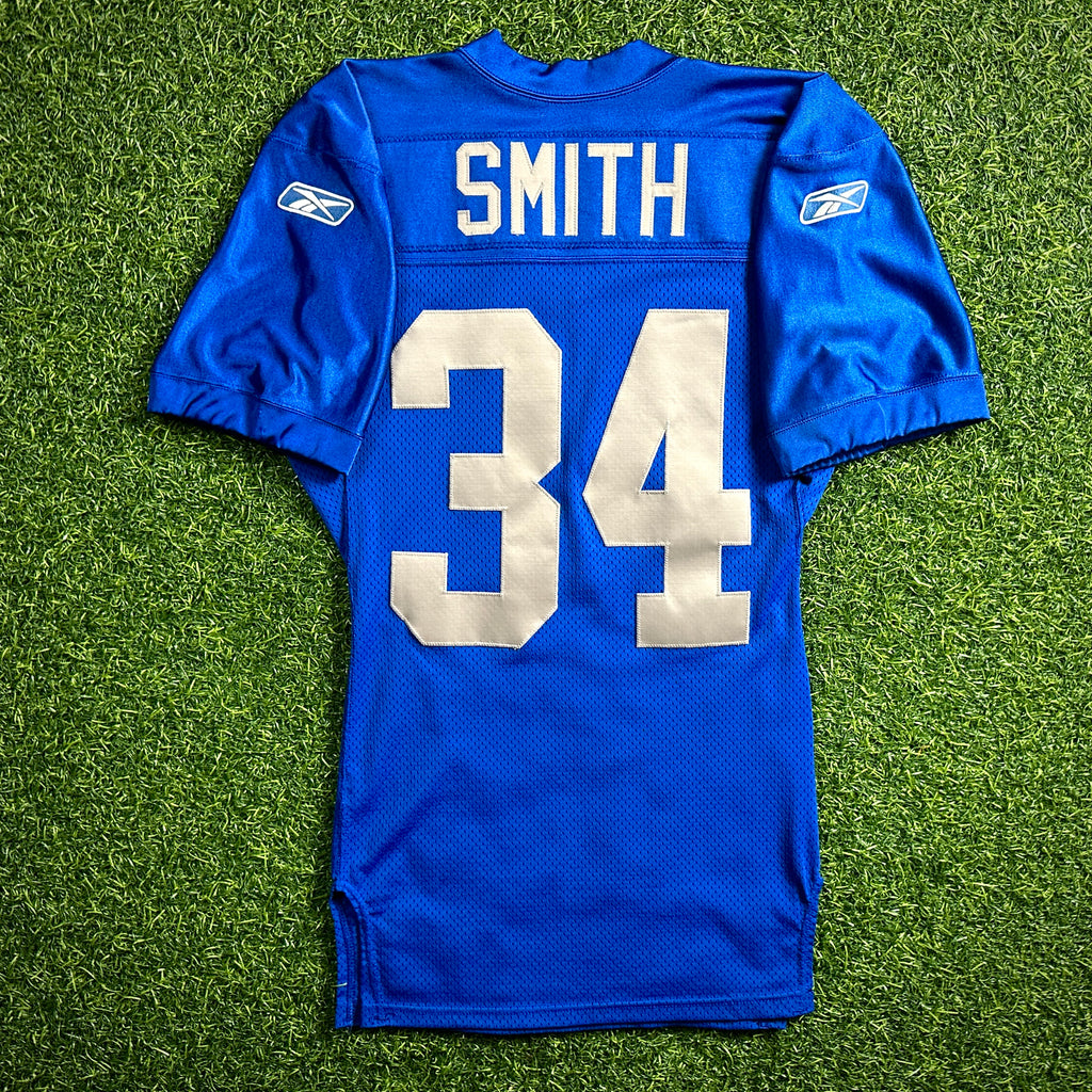 2010 Reebok NFL Game Issued Thanksgiving Throwback Jersey Detroit Lions Kevin Smith Sz. 44