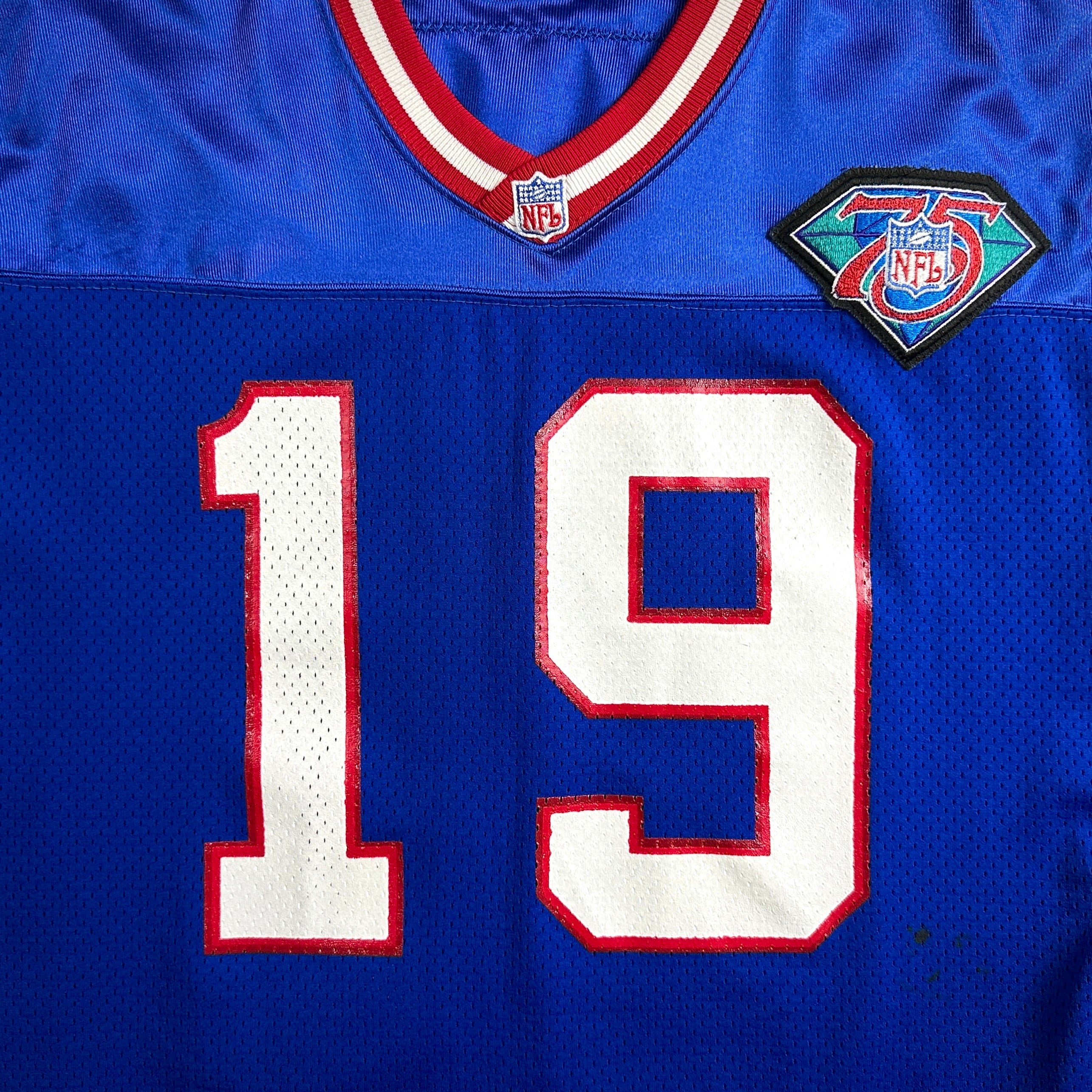 1994 Apex NFL Game Used Worn Jersey New York Giants Greg “Flea” Harrell Sz. 44