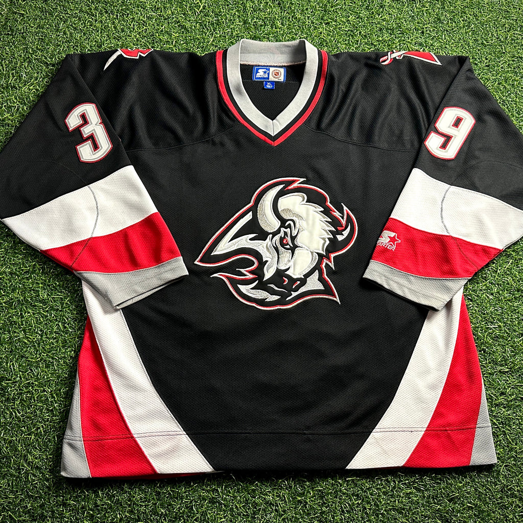 1996 Starter NHL Jersey Buffalo Sabres Dominik Hasek Sz. XL Goathead Vintage