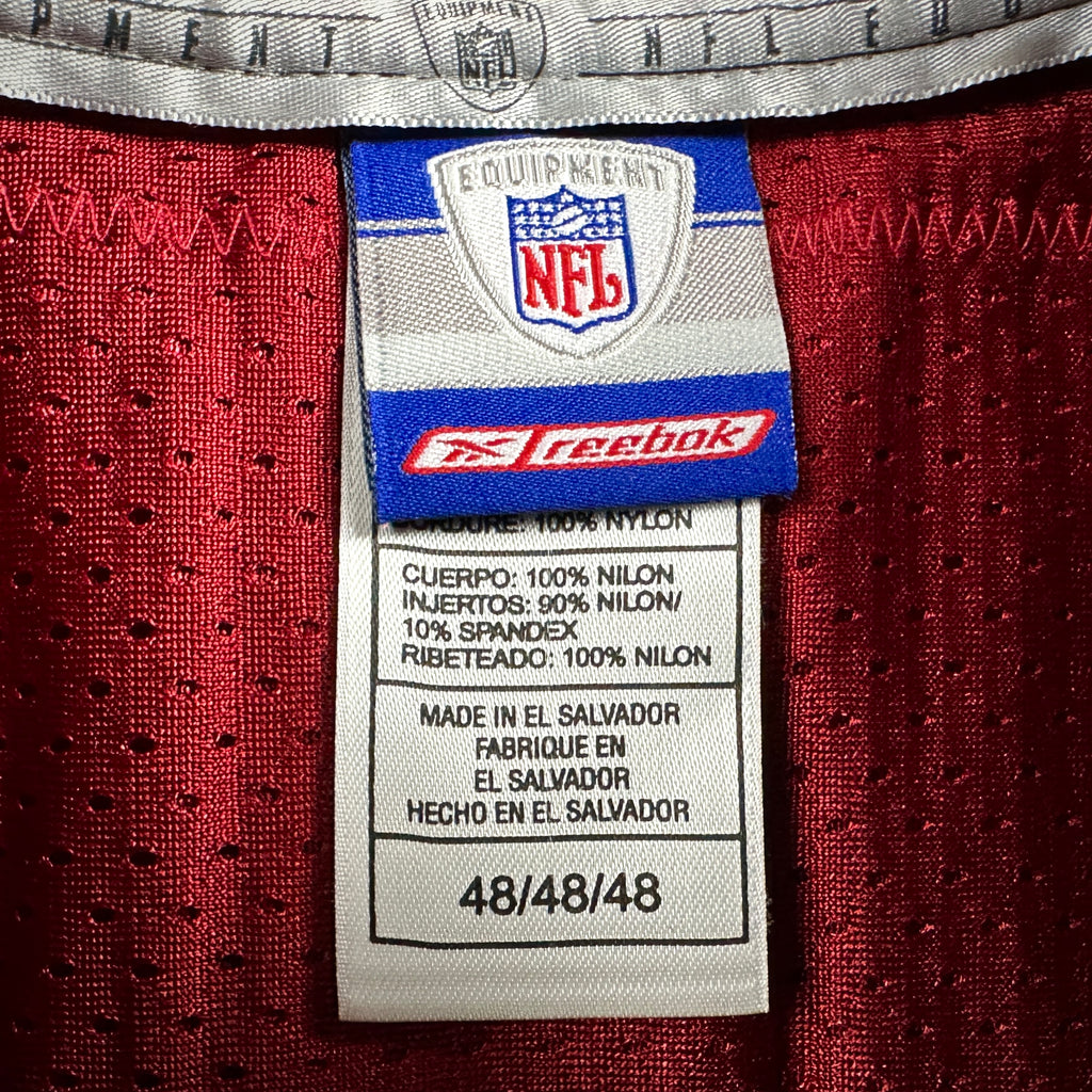 2002 Reebok NFL Authentic Jersey San Francisco 49ers Terrell Owens Sz 48 Vintage